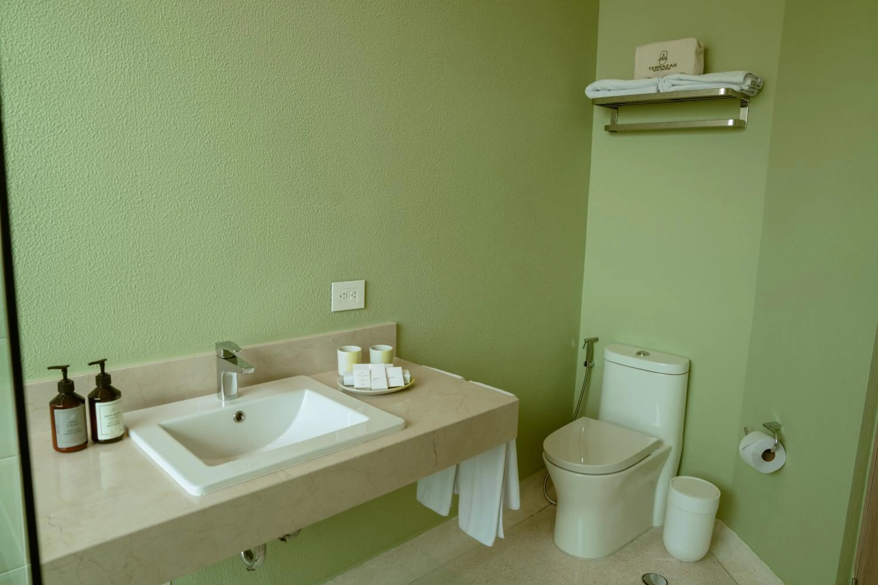 Toilet in Terrazas Hotel Boutique