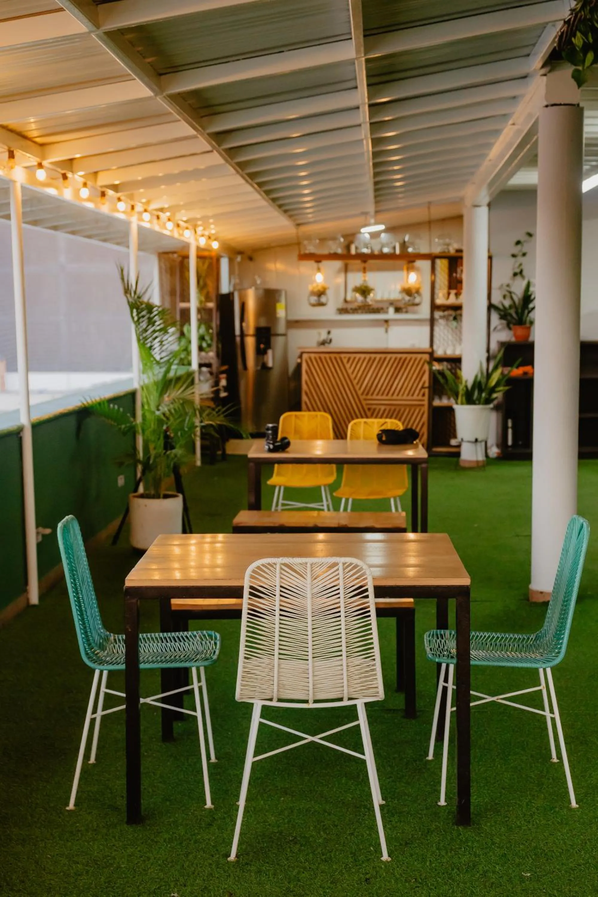 Restaurant/places to eat in Hotel Plataneras Plaza