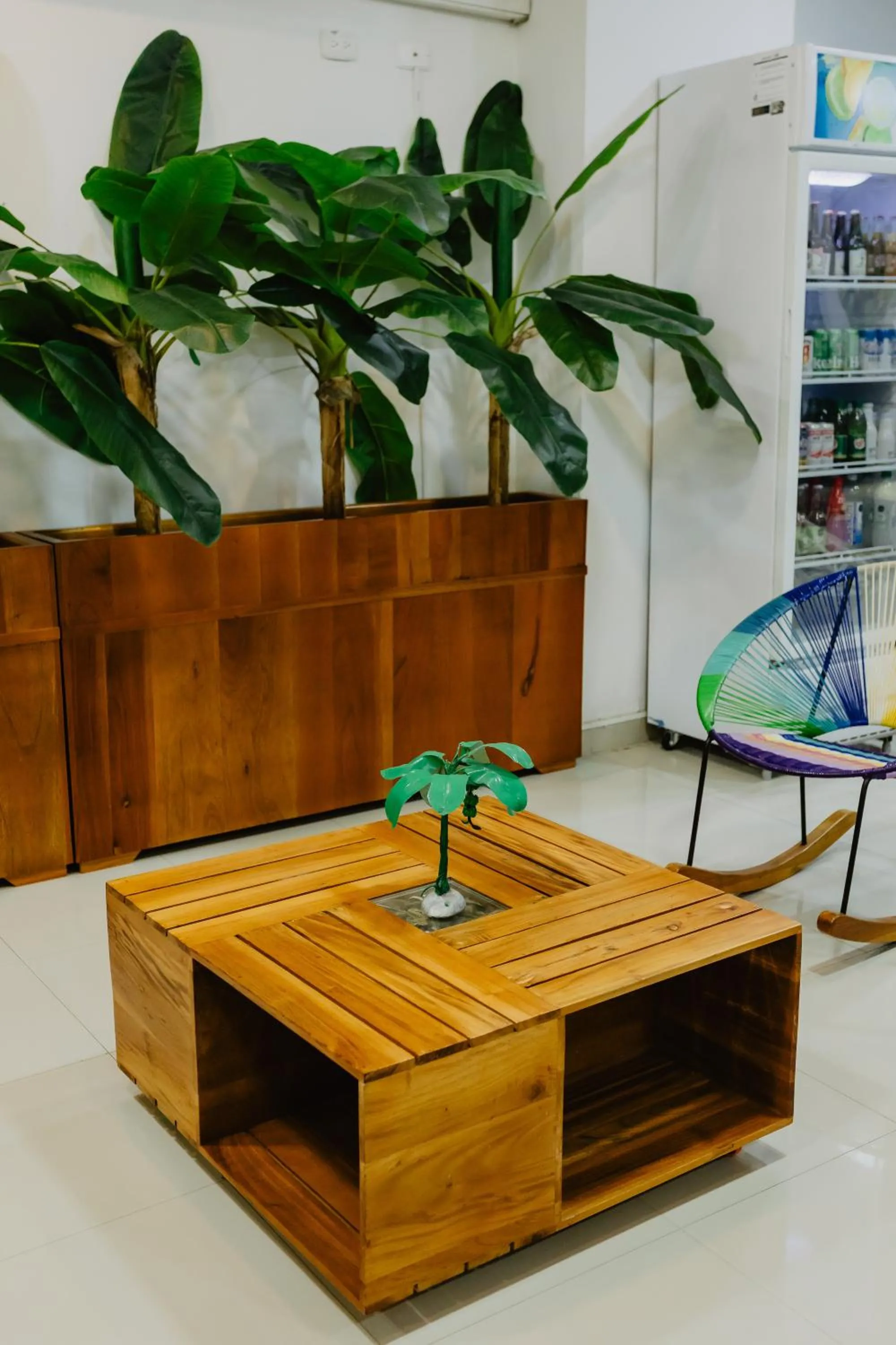 Lobby or reception in Hotel Plataneras Plaza