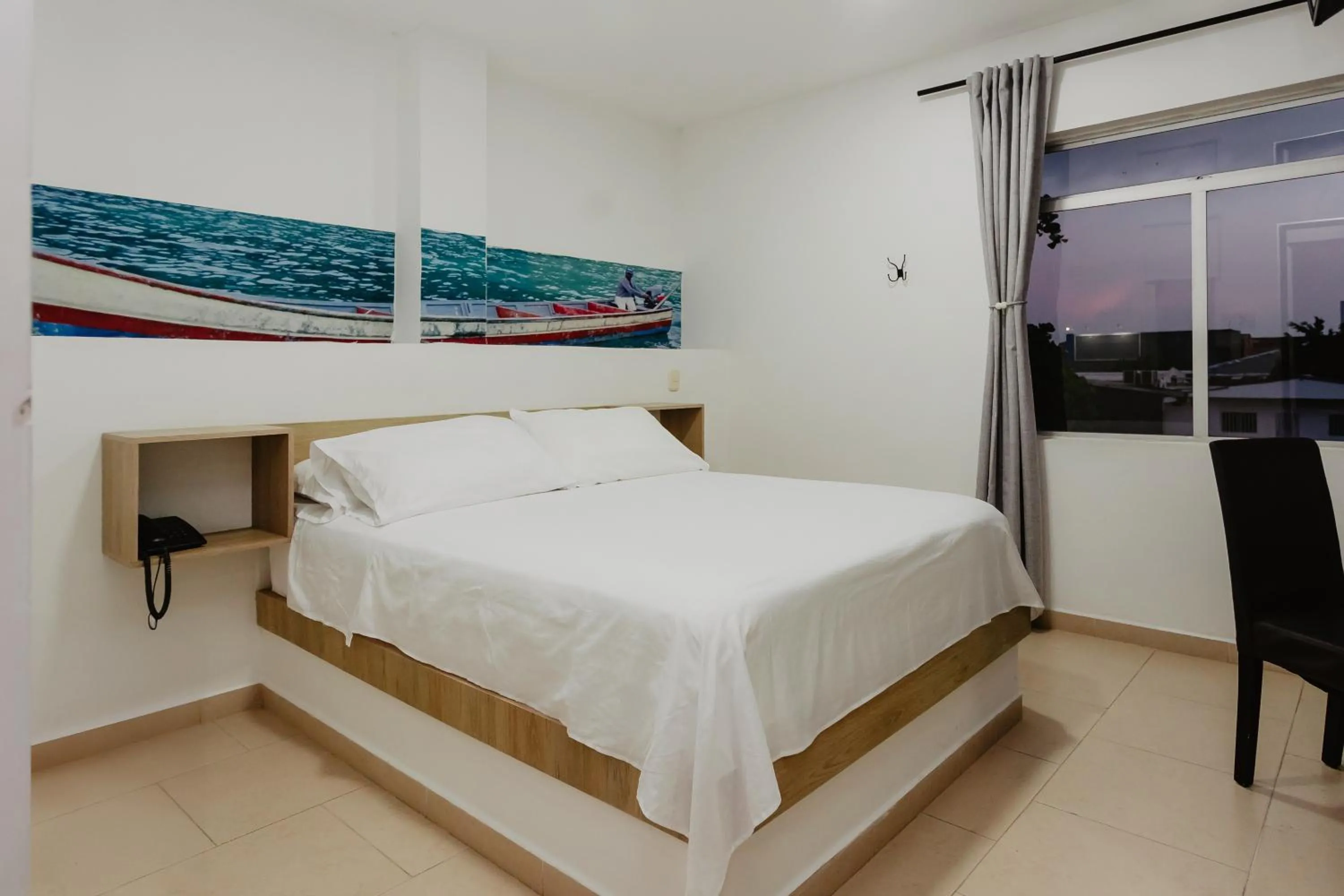 Bed in Hotel Plataneras Plaza