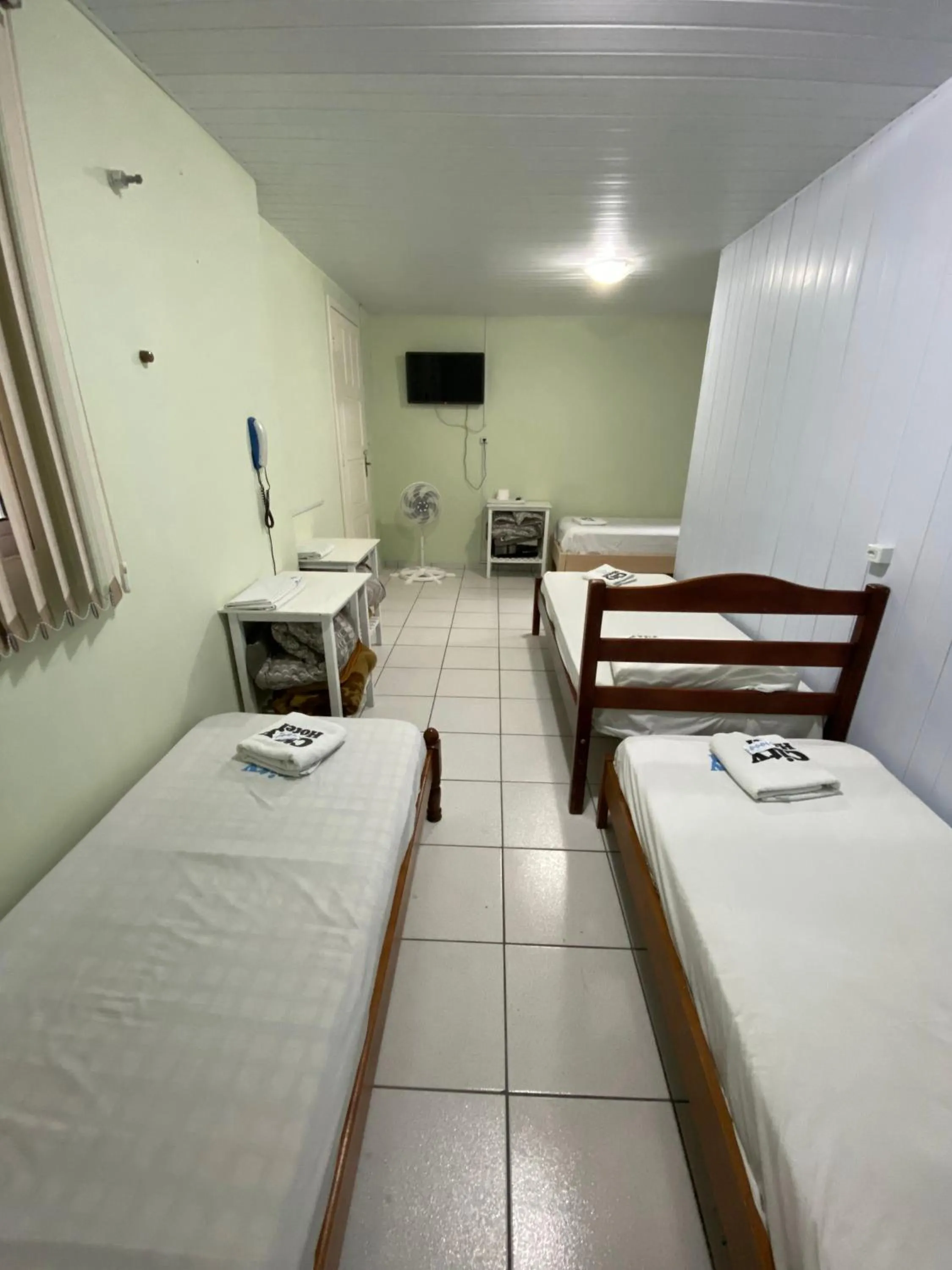 Bed in City Hotel, Curitiba