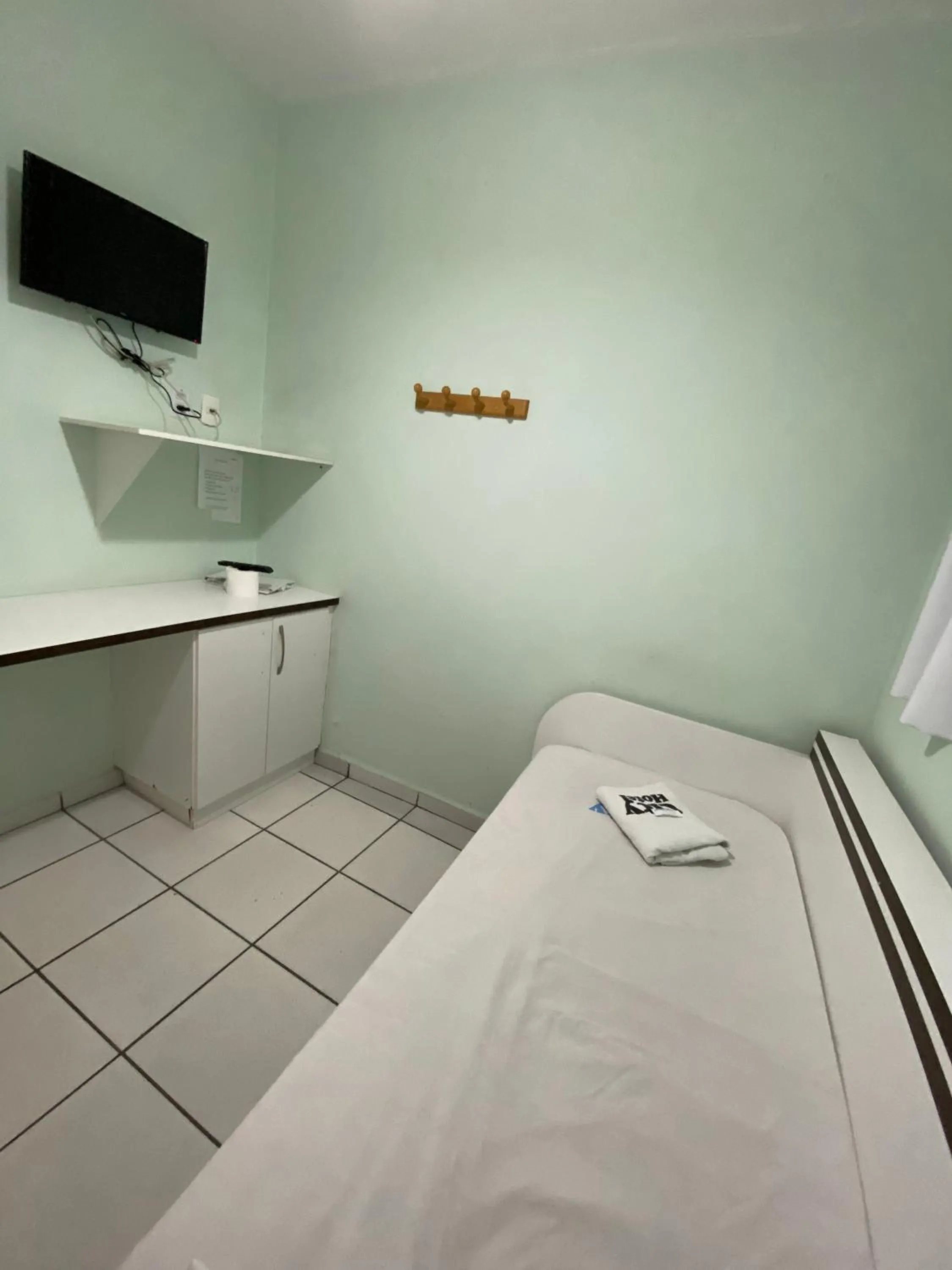 Bed in City Hotel, Curitiba