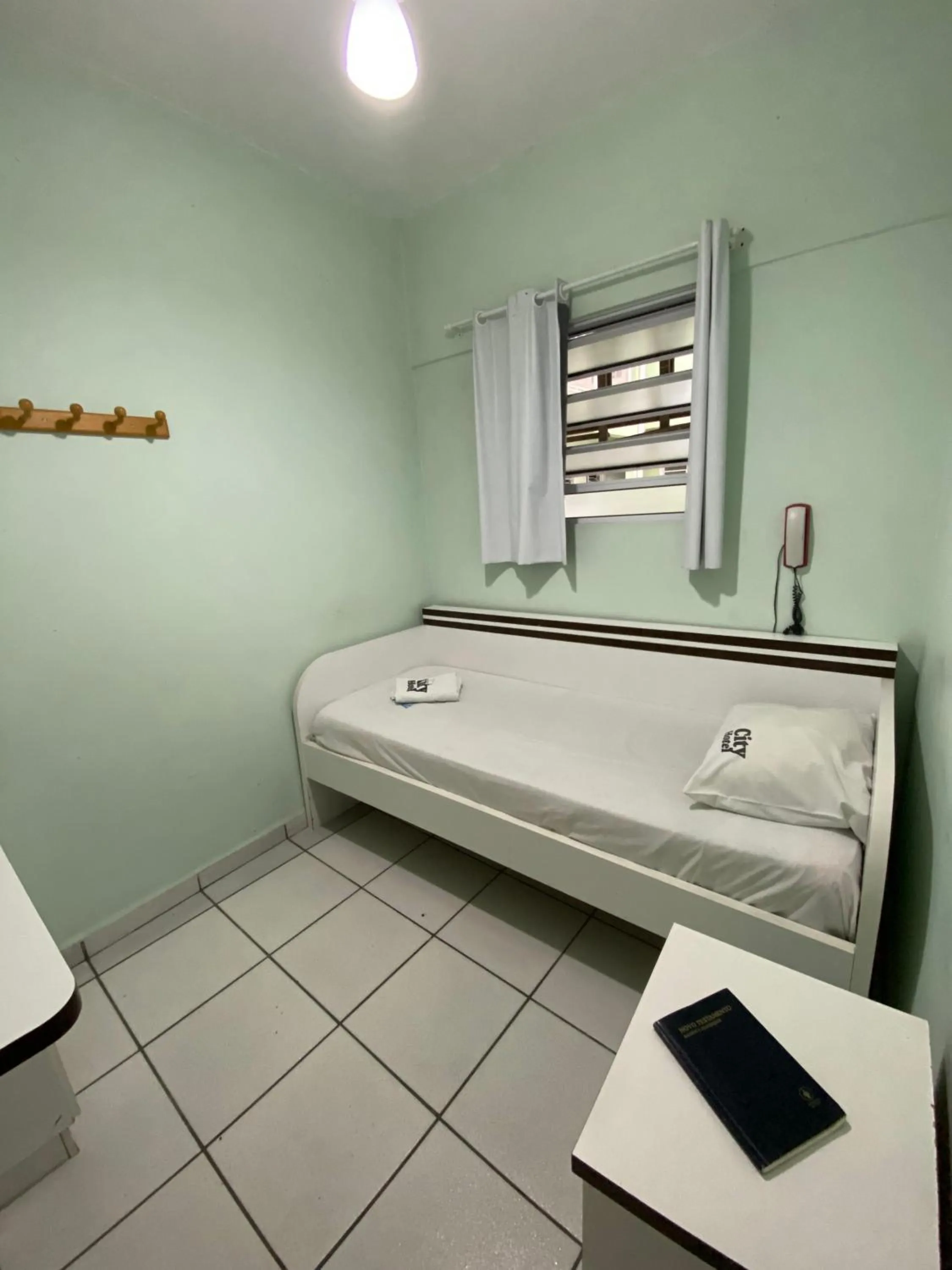 Bed in City Hotel, Curitiba