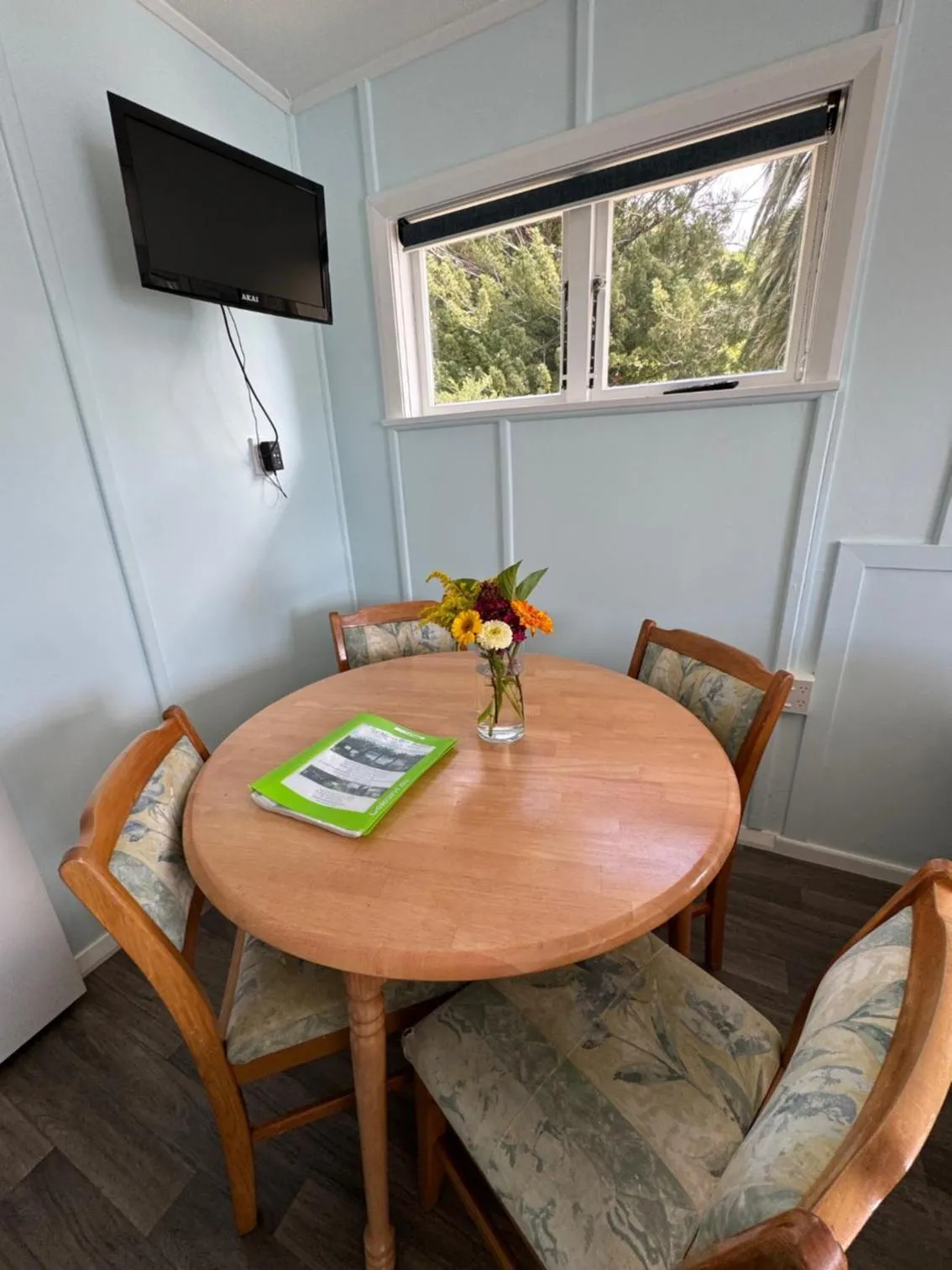 Dining area in Te Mahia Bay Resort