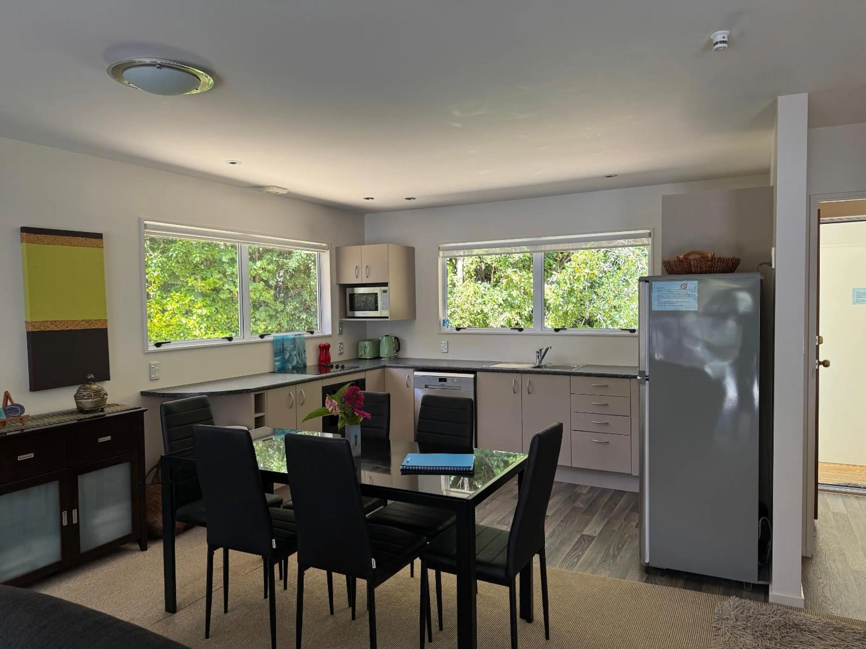 kitchen in Te Mahia Bay Resort