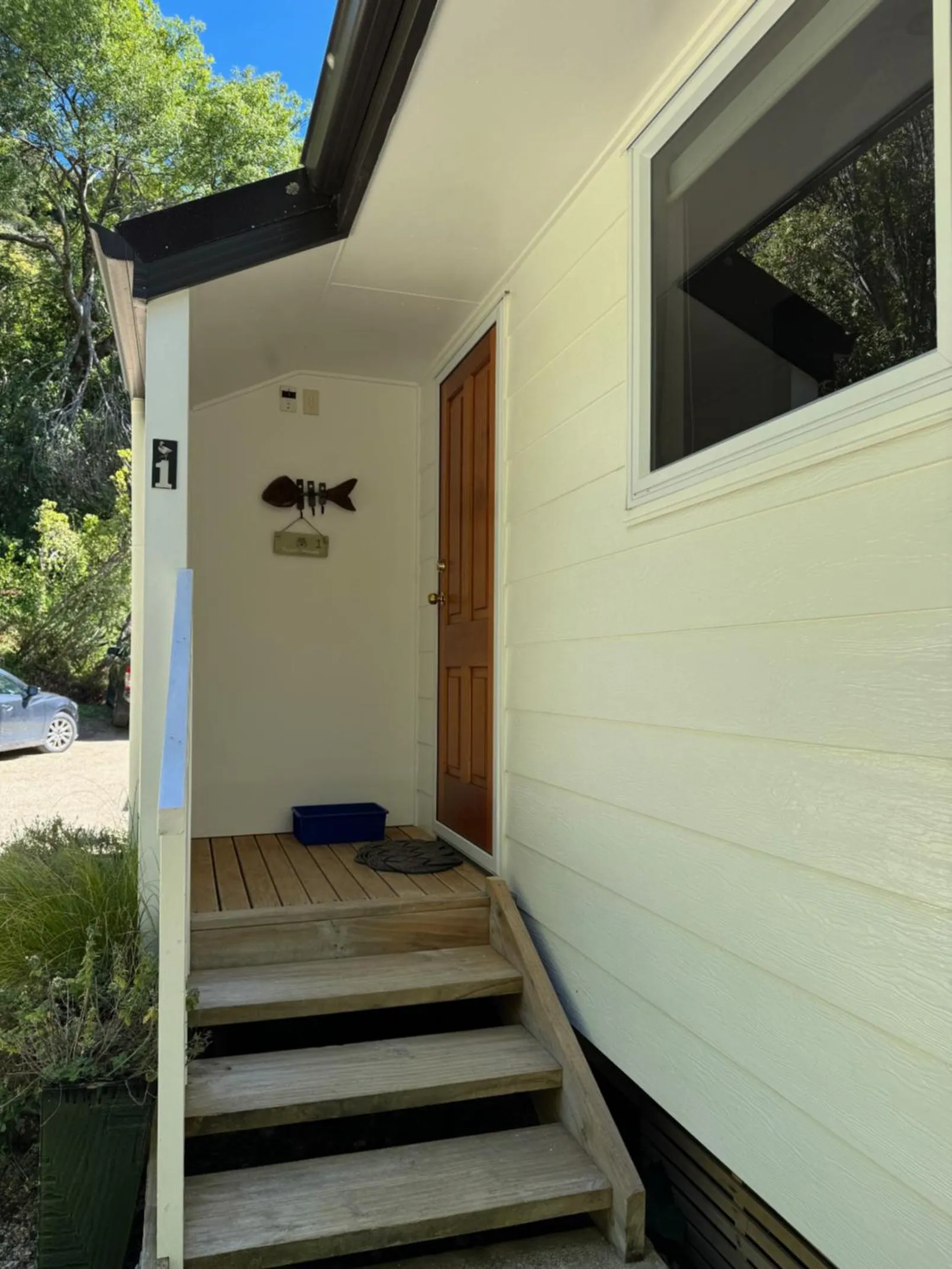 Facade/entrance in Te Mahia Bay Resort