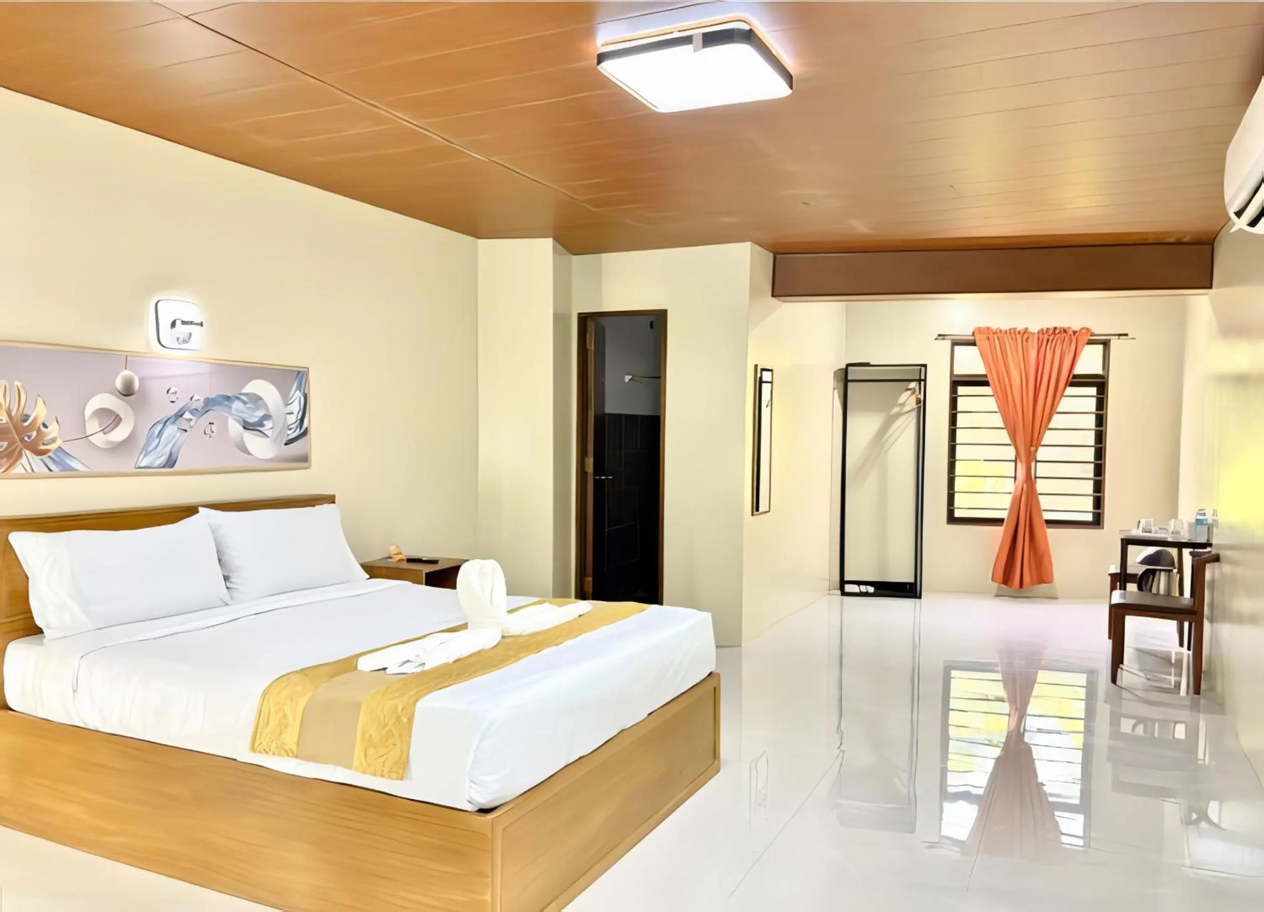 Bed in Algers Suites