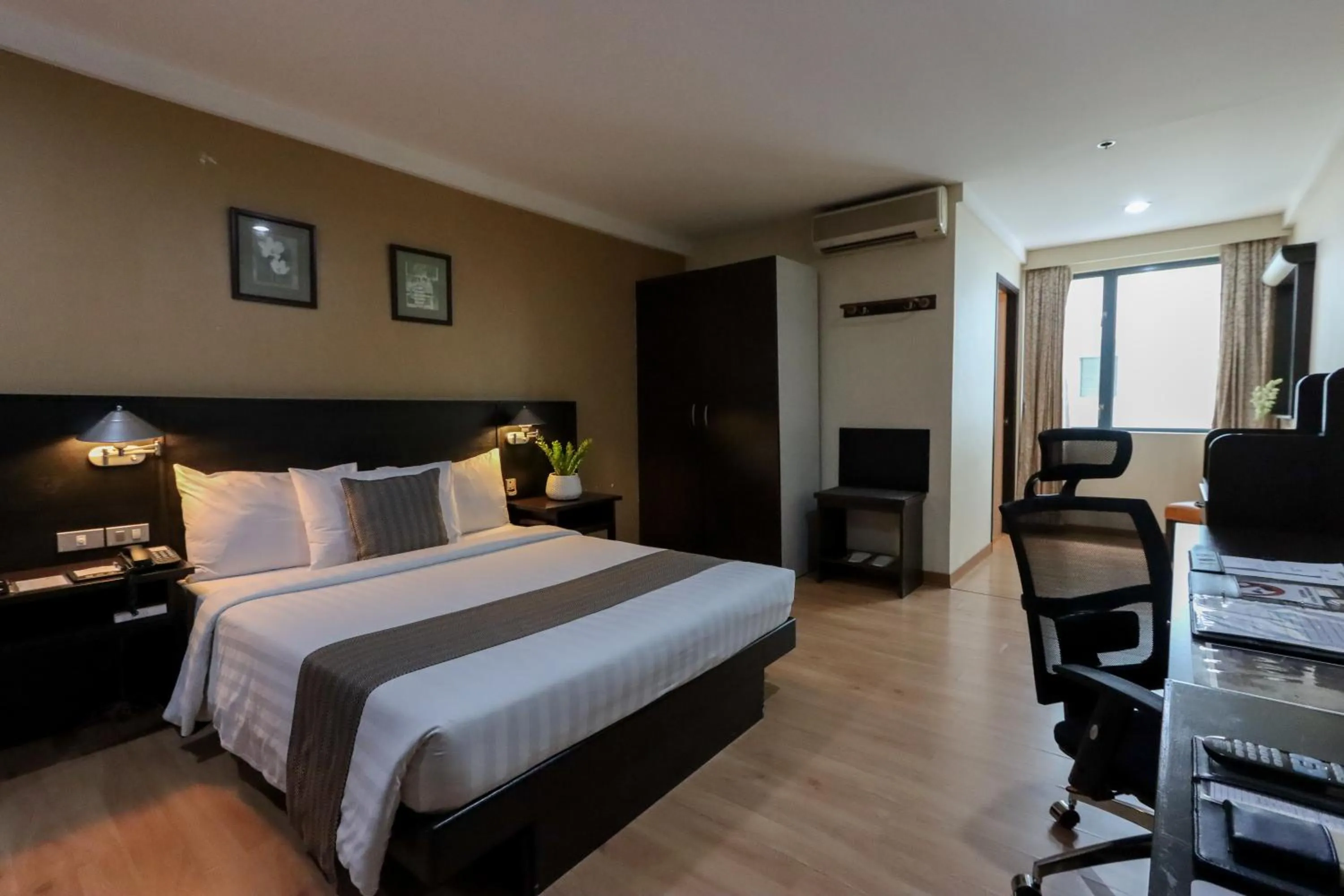 Bed in Technopark Hotel