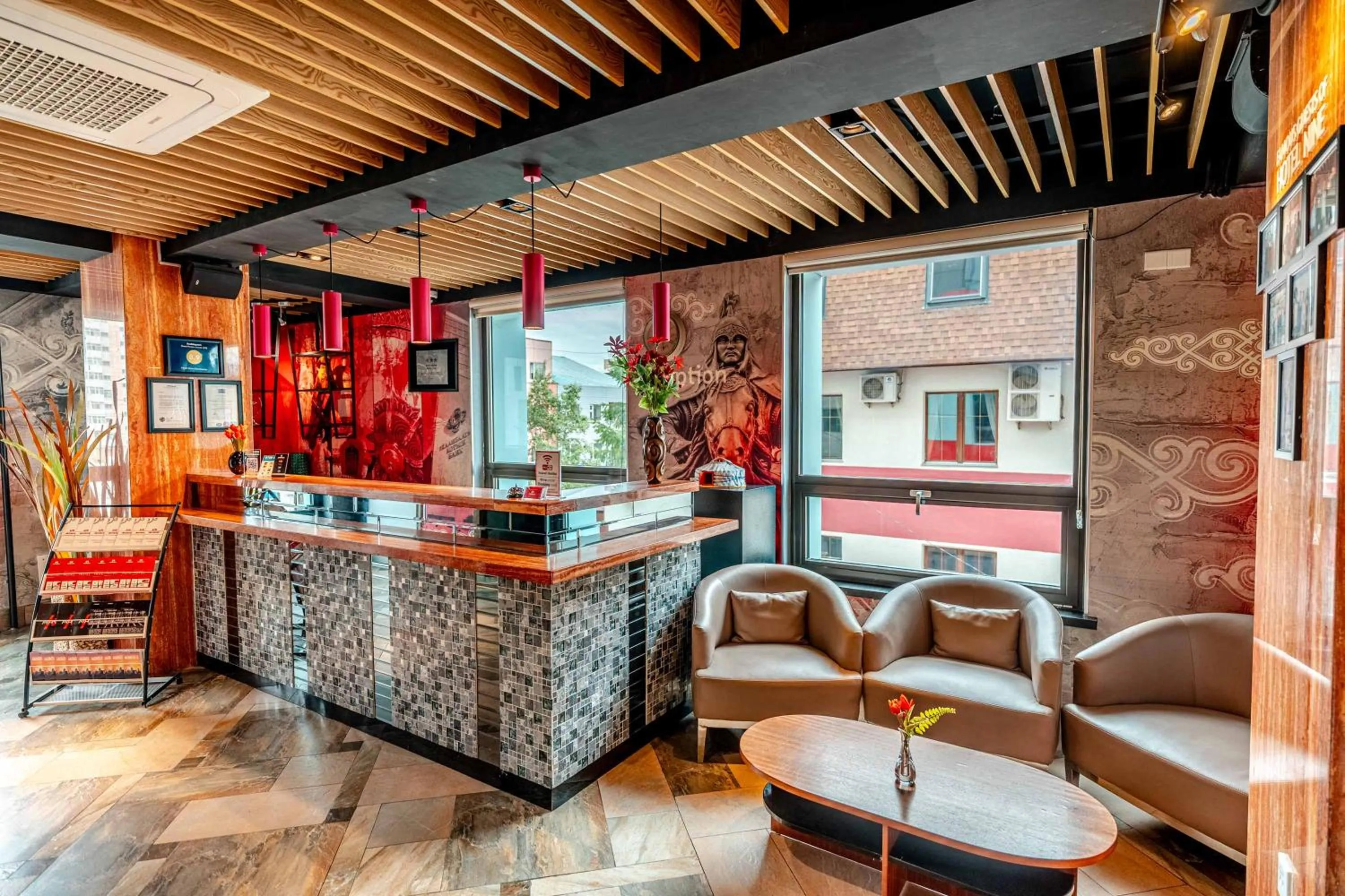 Lobby or reception in H9 Hotel Nine Ulaanbaatar