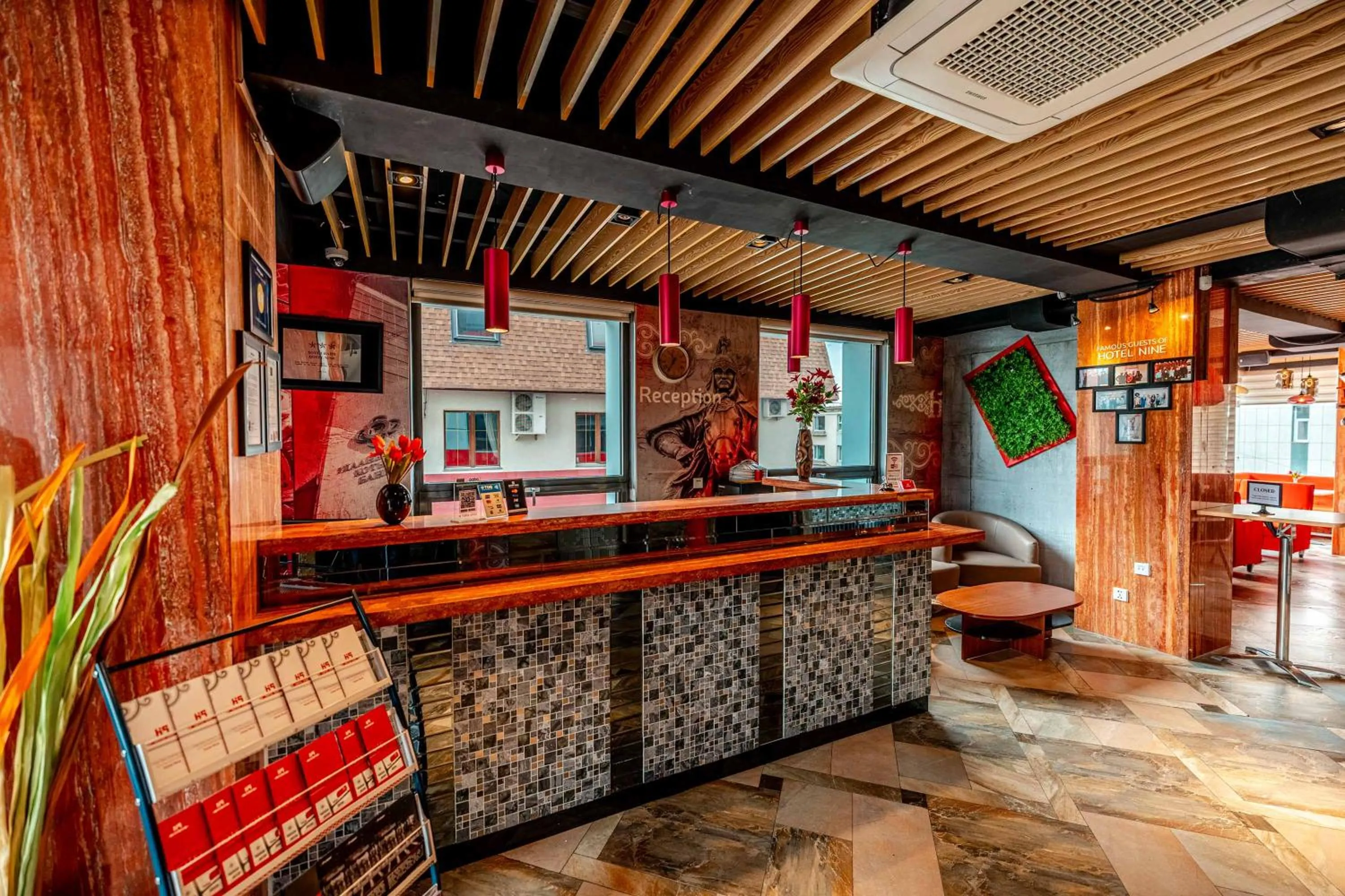 Lobby or reception in H9 Hotel Nine Ulaanbaatar