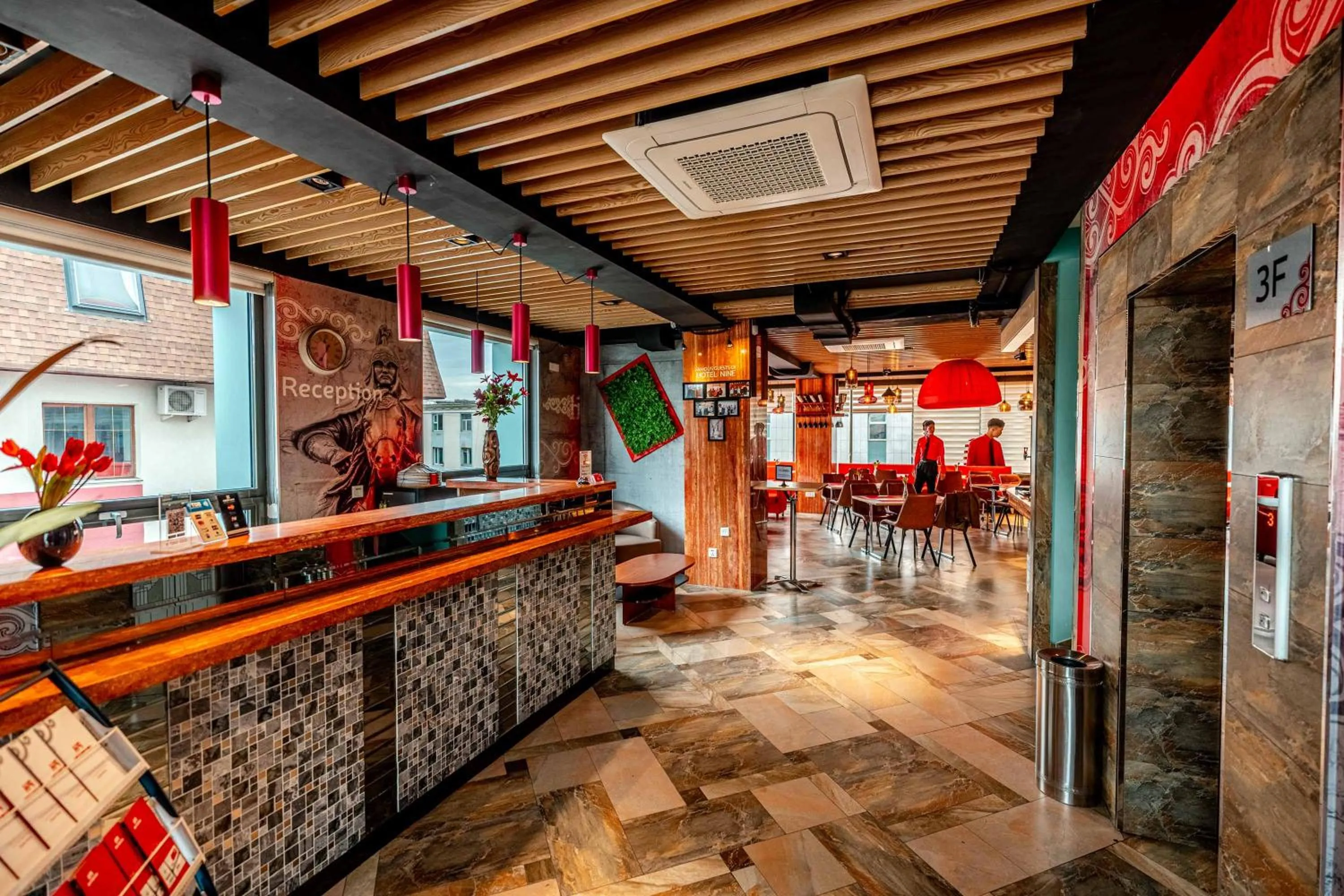 Lobby or reception in H9 Hotel Nine Ulaanbaatar