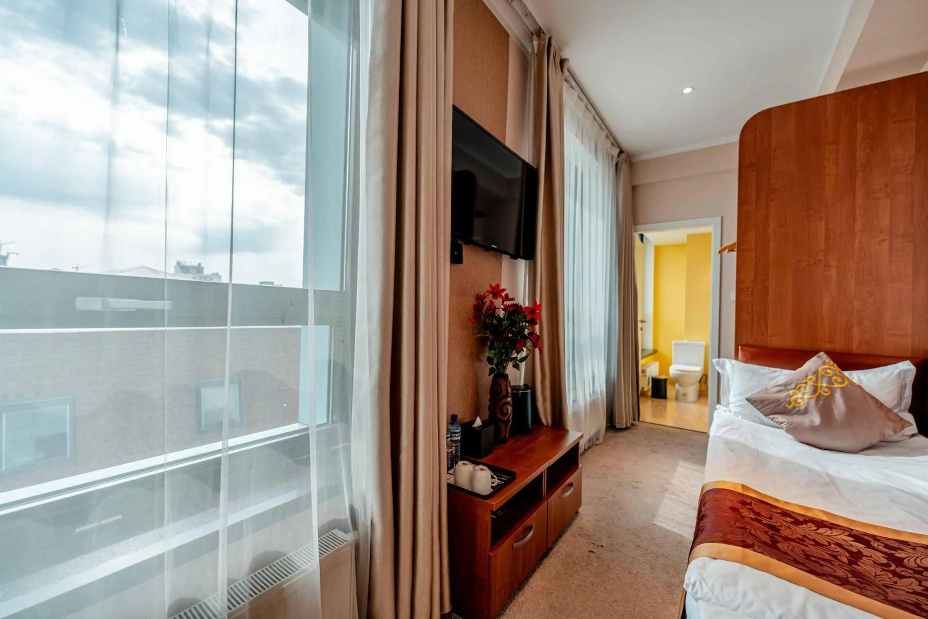 Bed in H9 Hotel Nine Ulaanbaatar