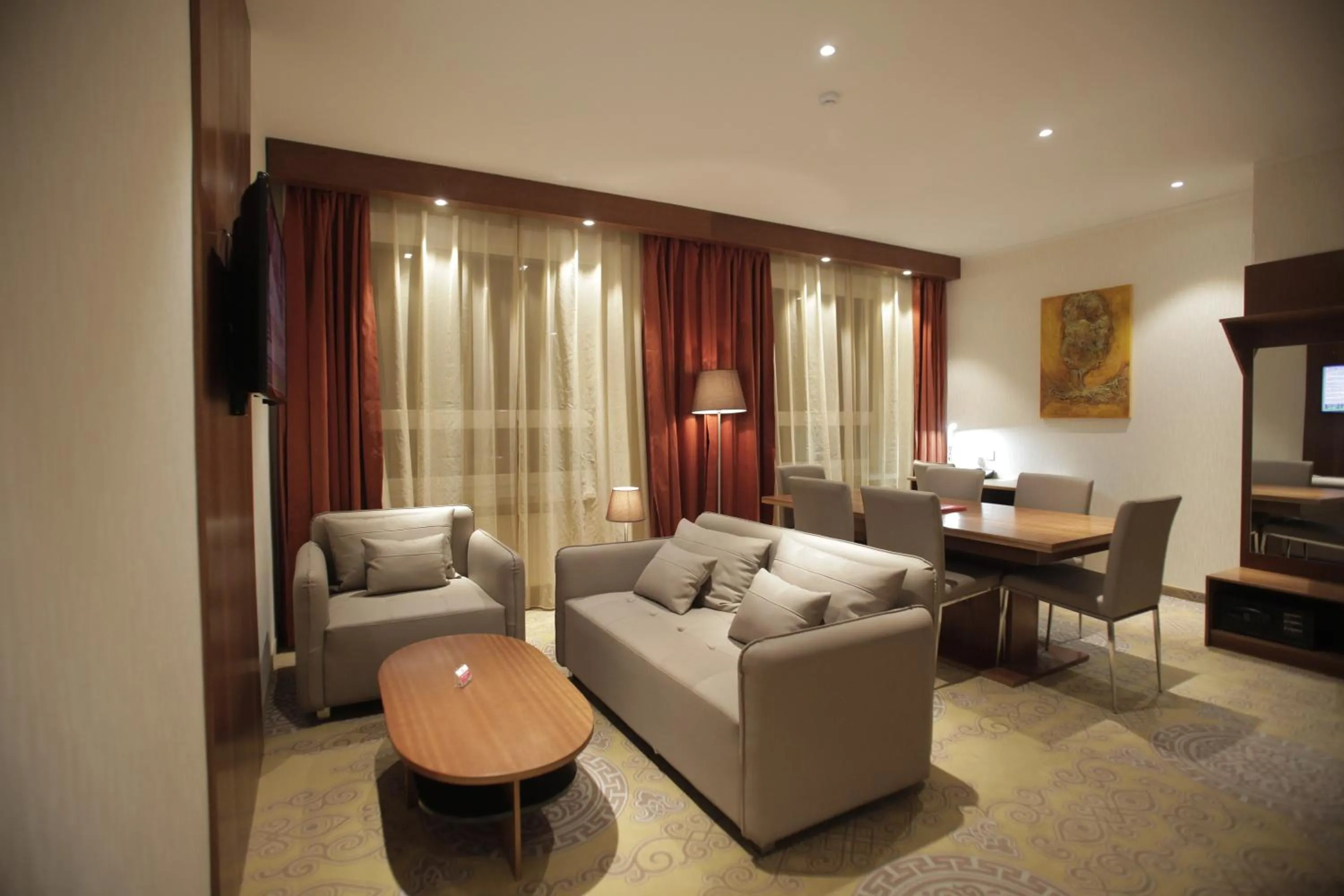 Living room in H9 Hotel Nine Ulaanbaatar