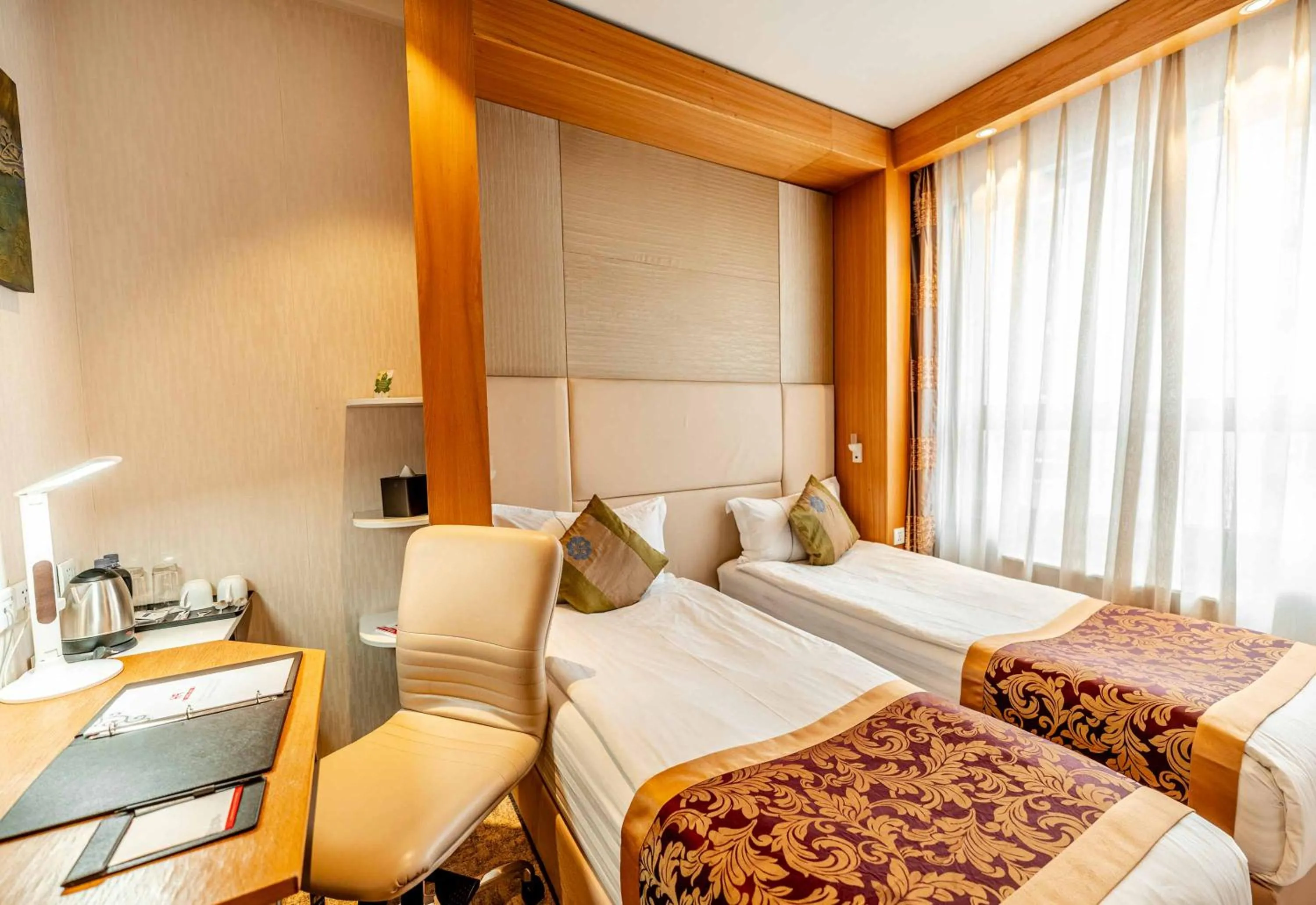 Bed in H9 Hotel Nine Ulaanbaatar