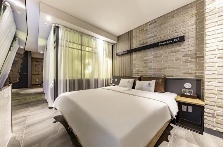 Bed in Awesome Boutique Hotel