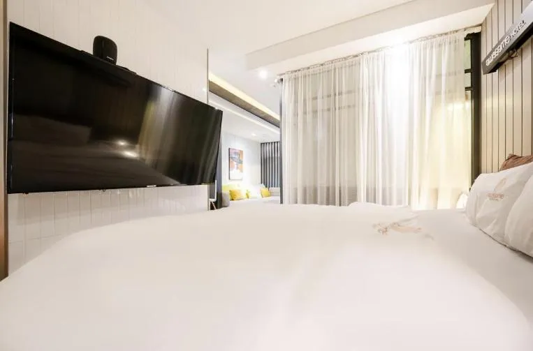 Bed in Awesome Boutique Hotel