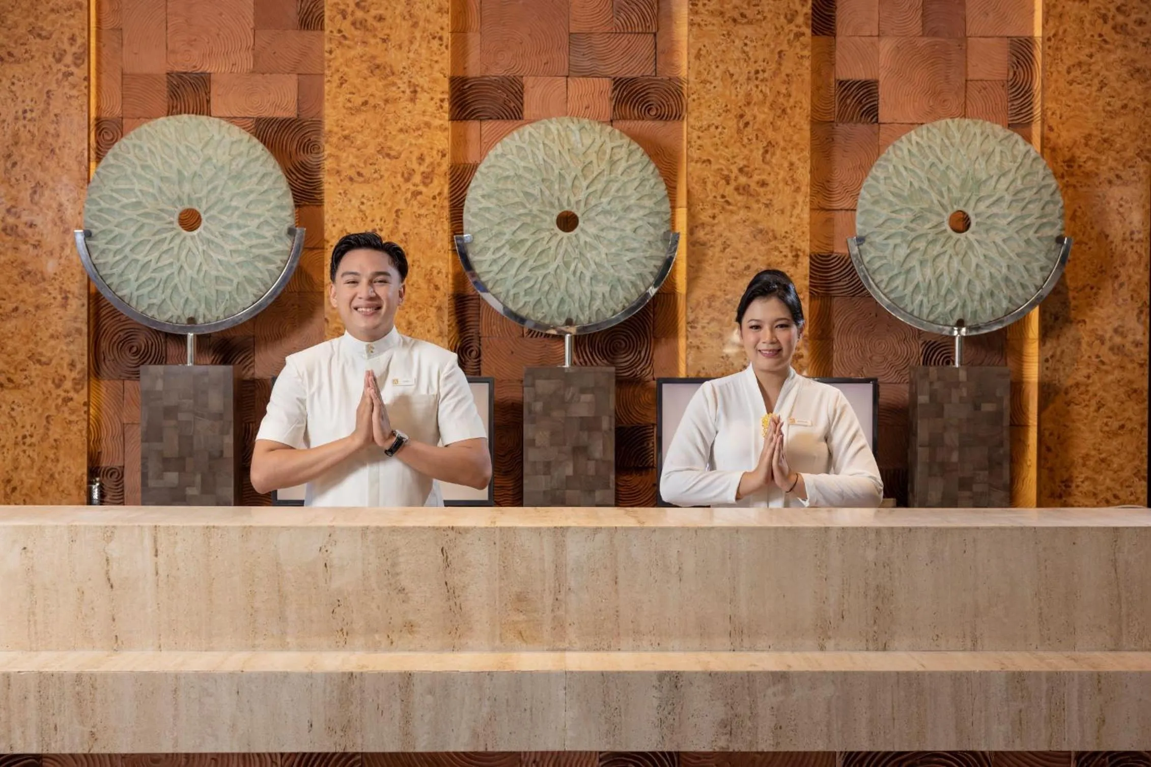 Staff in Anathera Resort Kuta