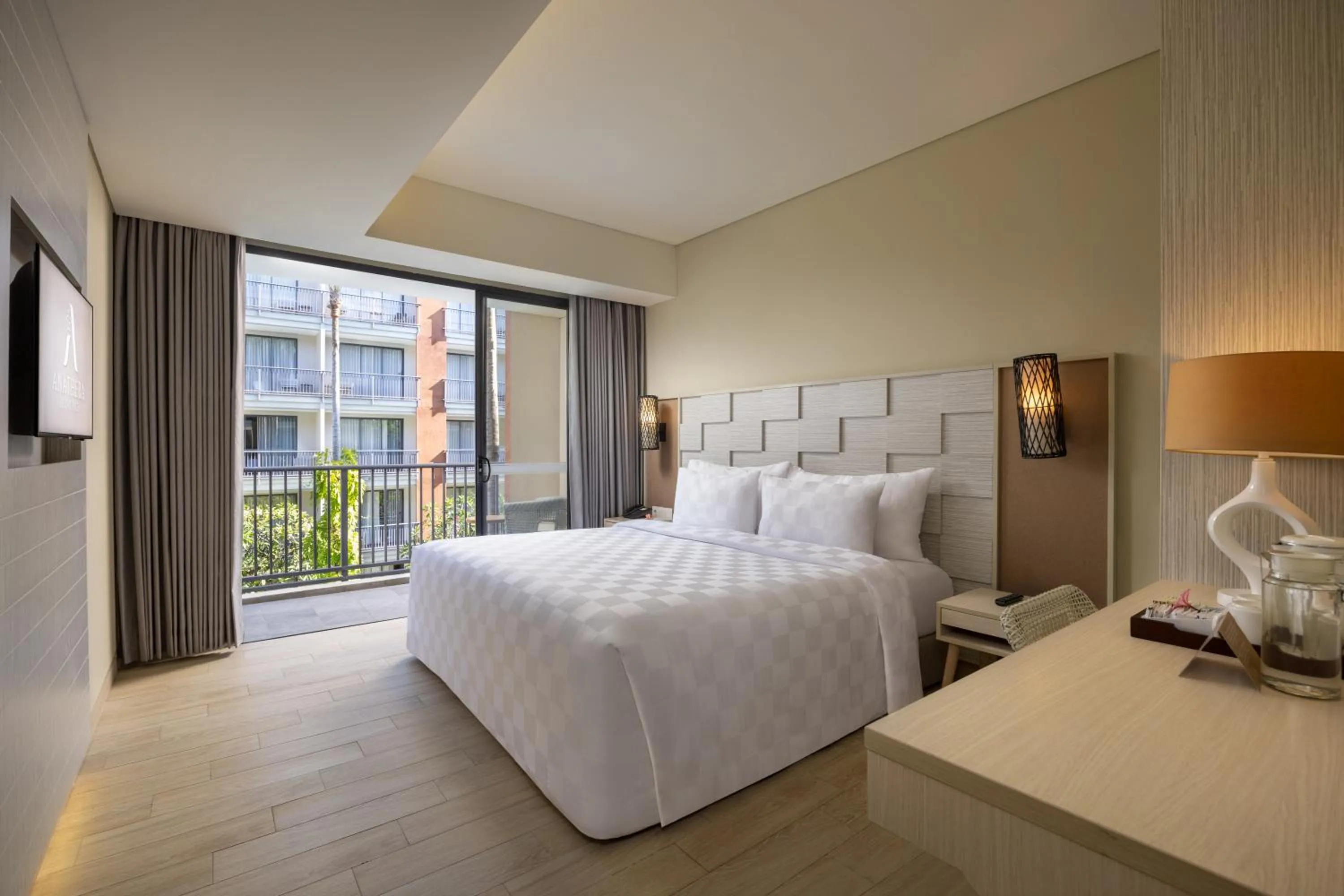 Bed in Anathera Resort Kuta