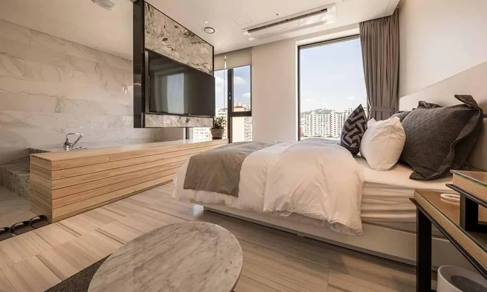 Bed in Dobong Hotel Bay204