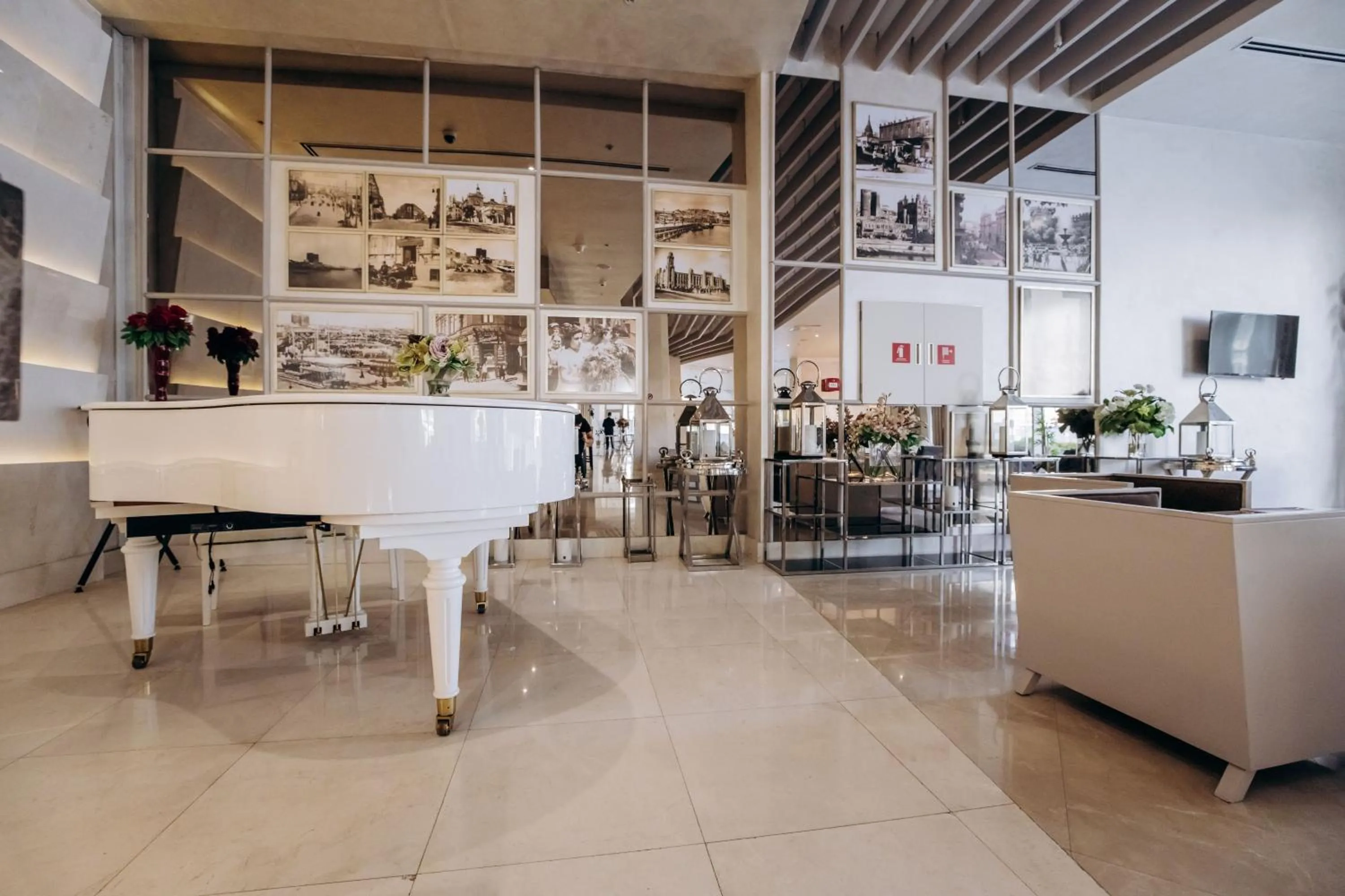 Lobby or reception in Sahil Hotel Baku