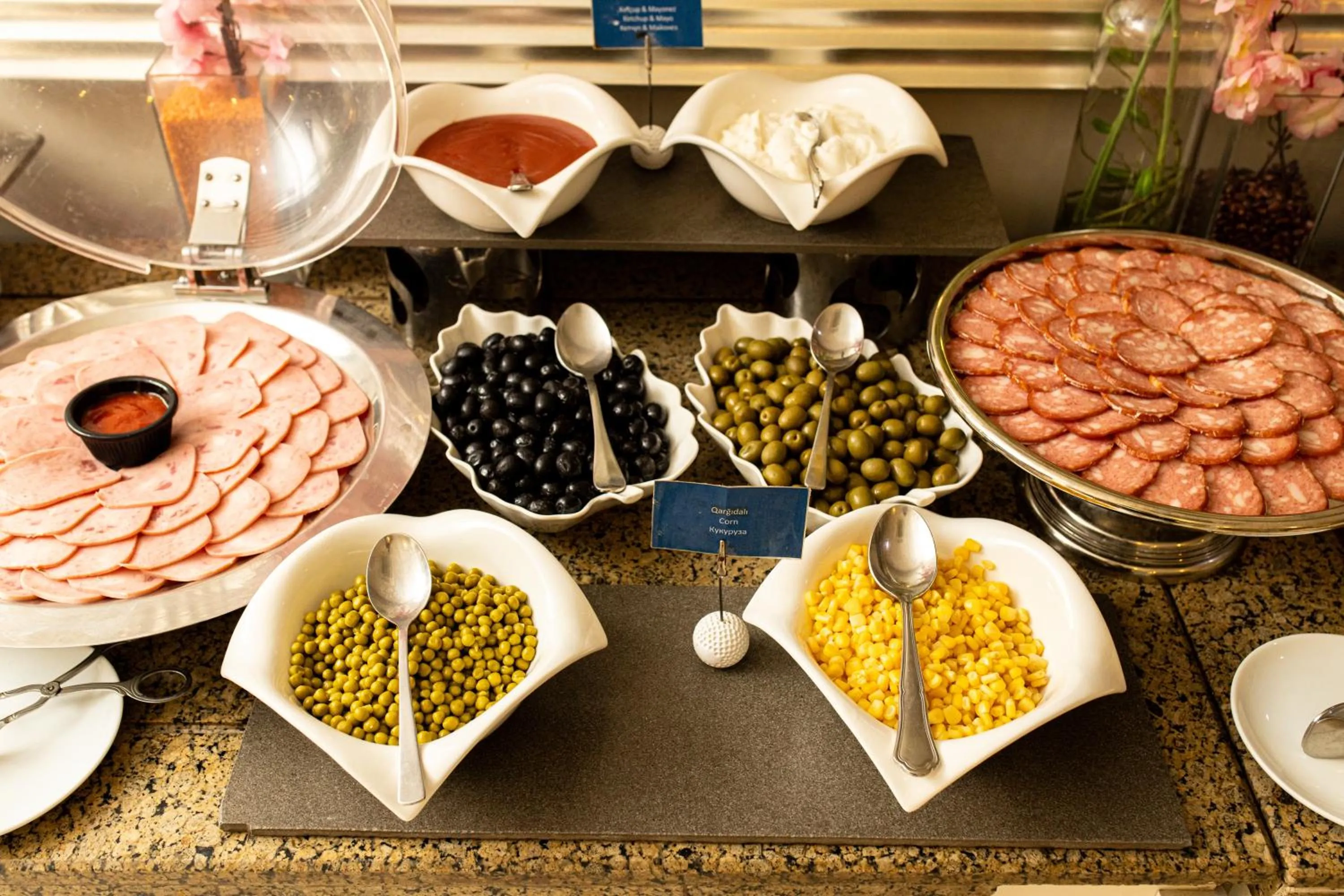 Breakfast in Sahil Hotel Baku