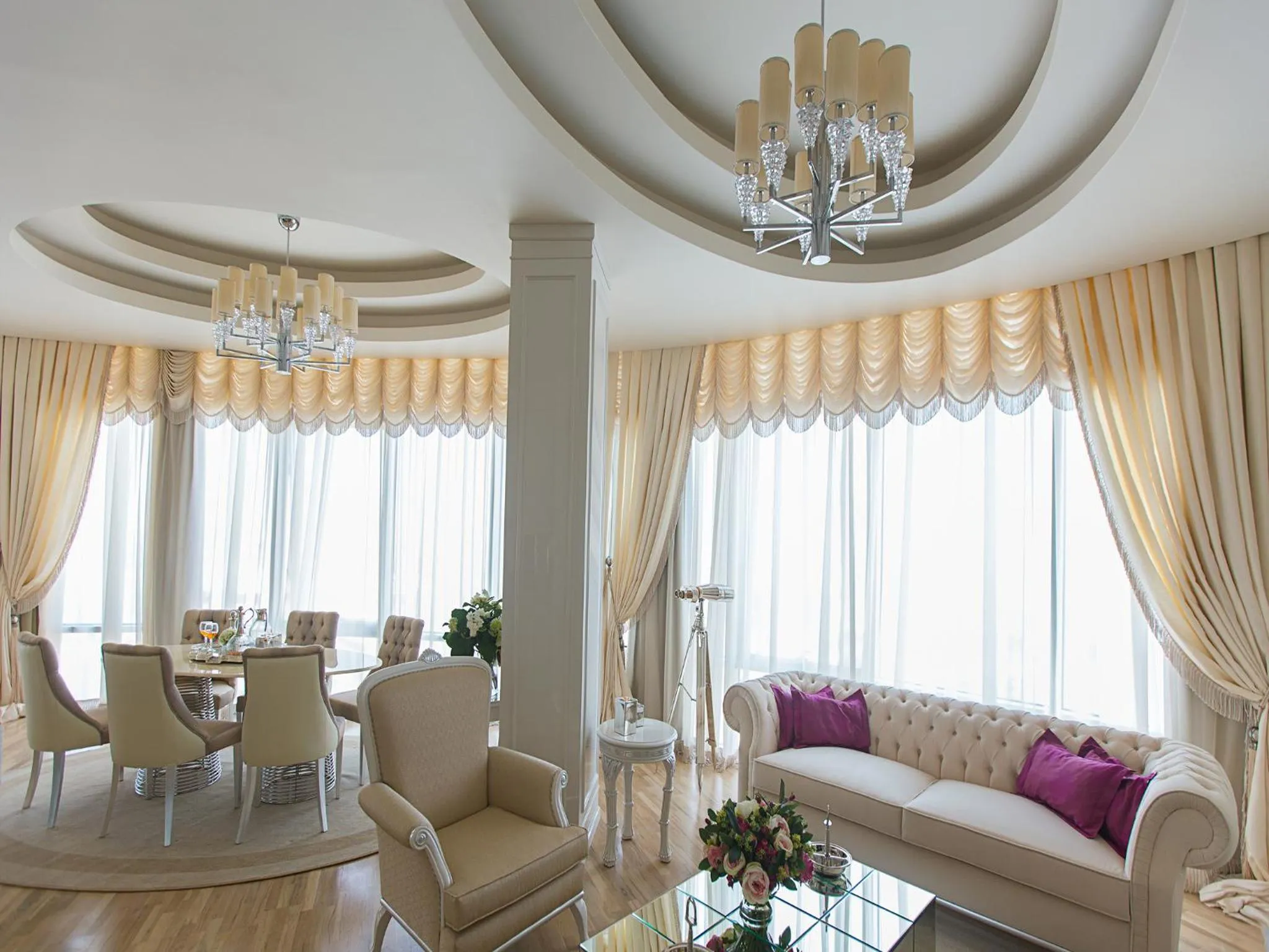Living room in Sahil Hotel Baku