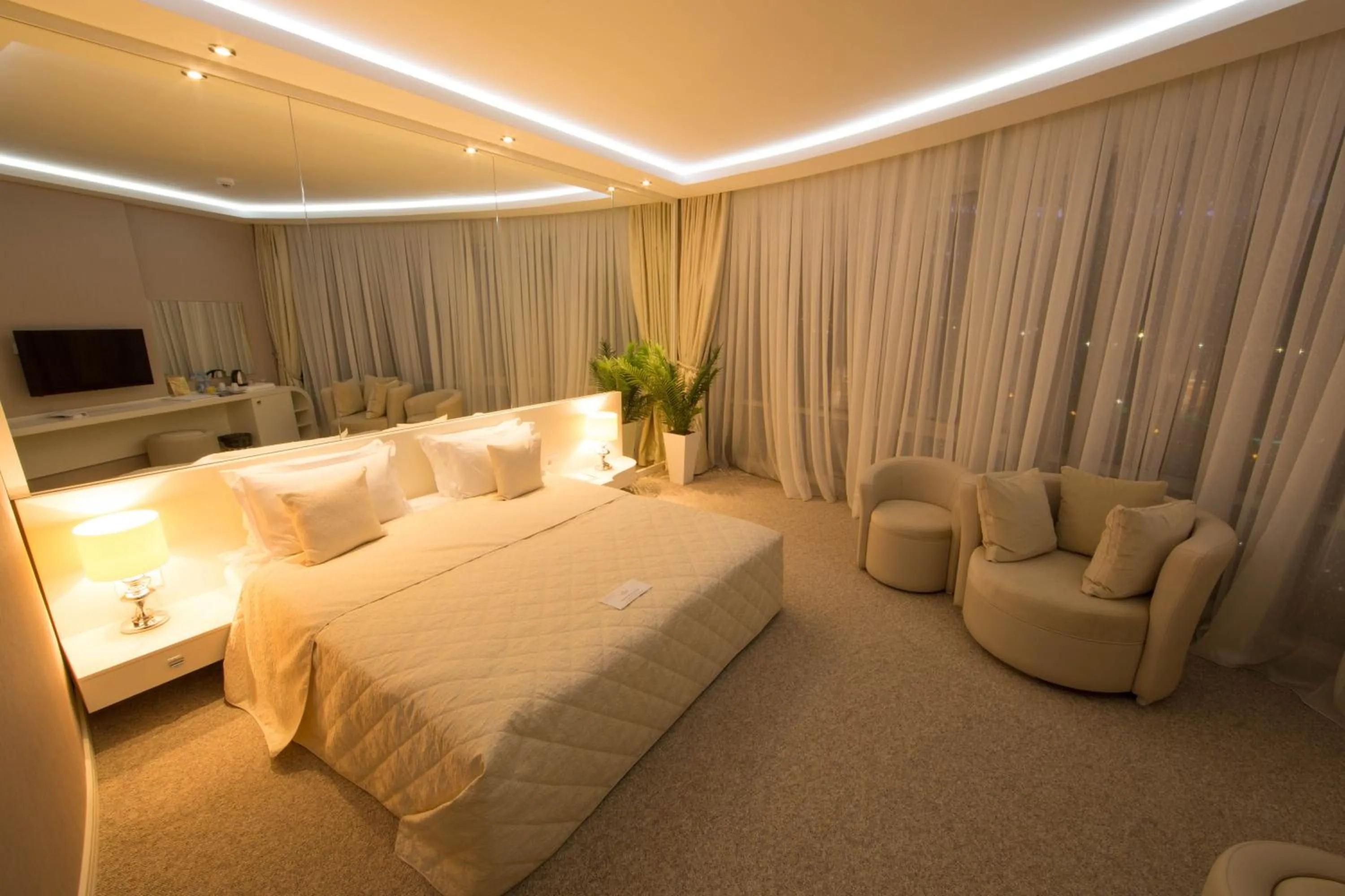 Photo of the whole room, Bed in Sahil Hotel Baku