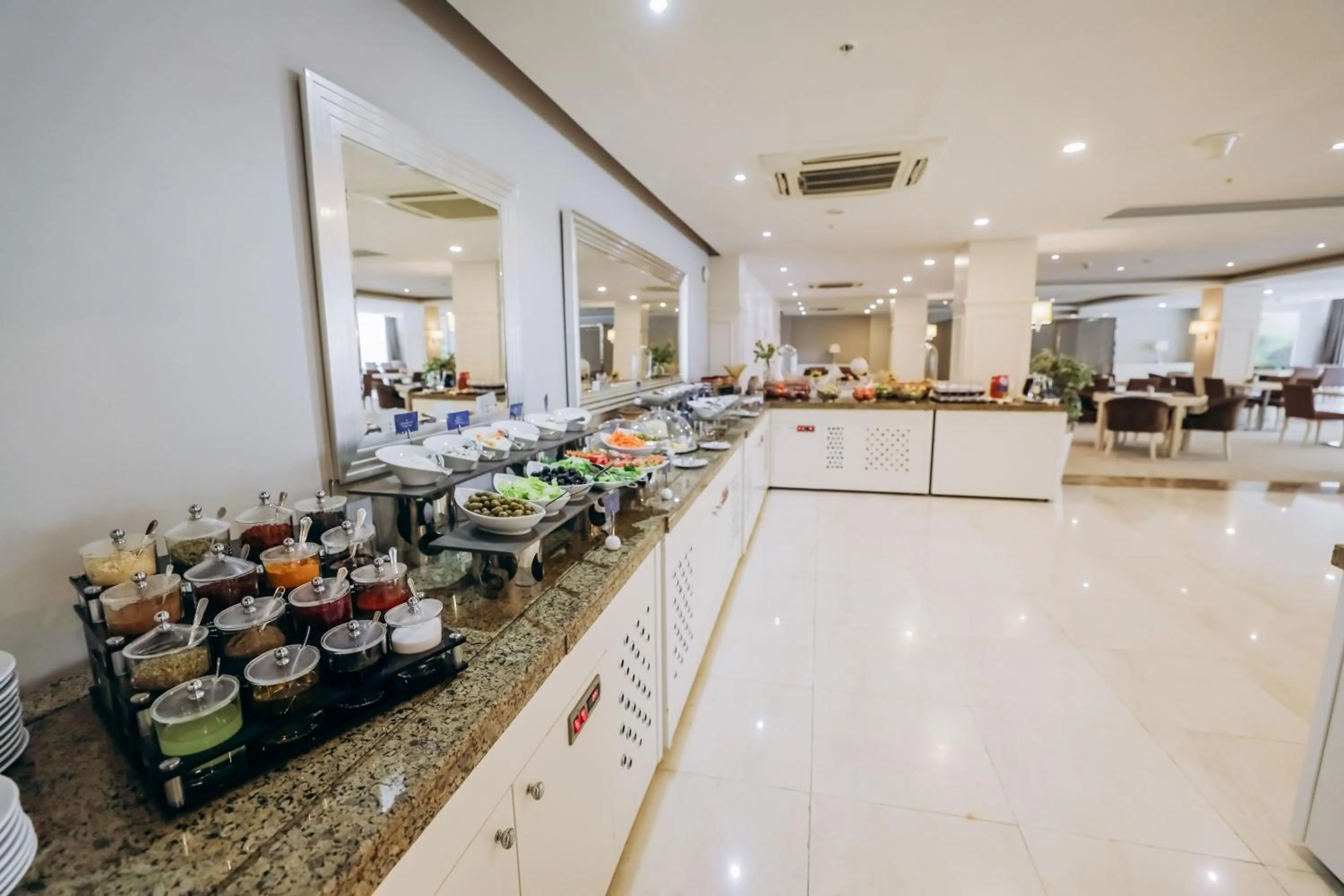 Continental breakfast in Sahil Hotel Baku