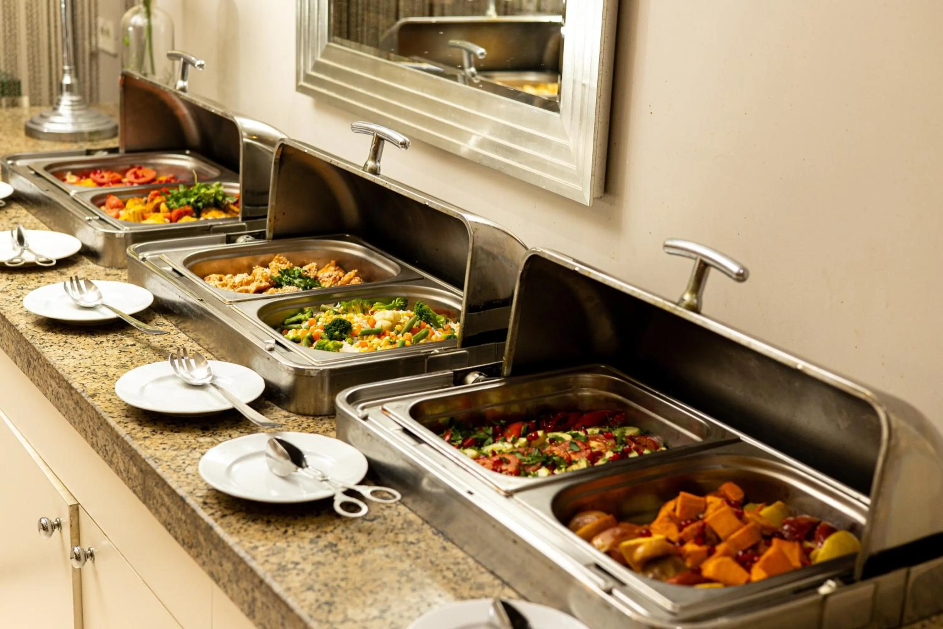 Breakfast in Sahil Hotel Baku