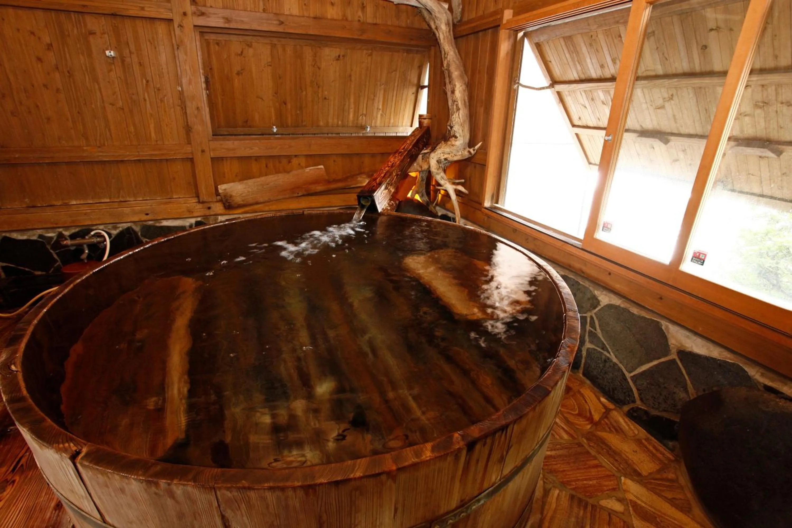 Hot Spring Bath in Hotel Shosenkaku Romankan