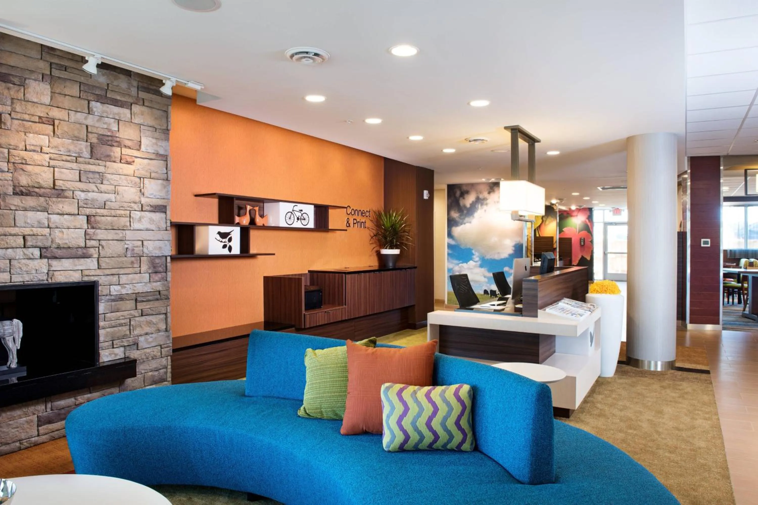 Lobby or reception in Fairfield Inn & Suites by Marriott Rochester Mayo Clinic Area/Saint Marys