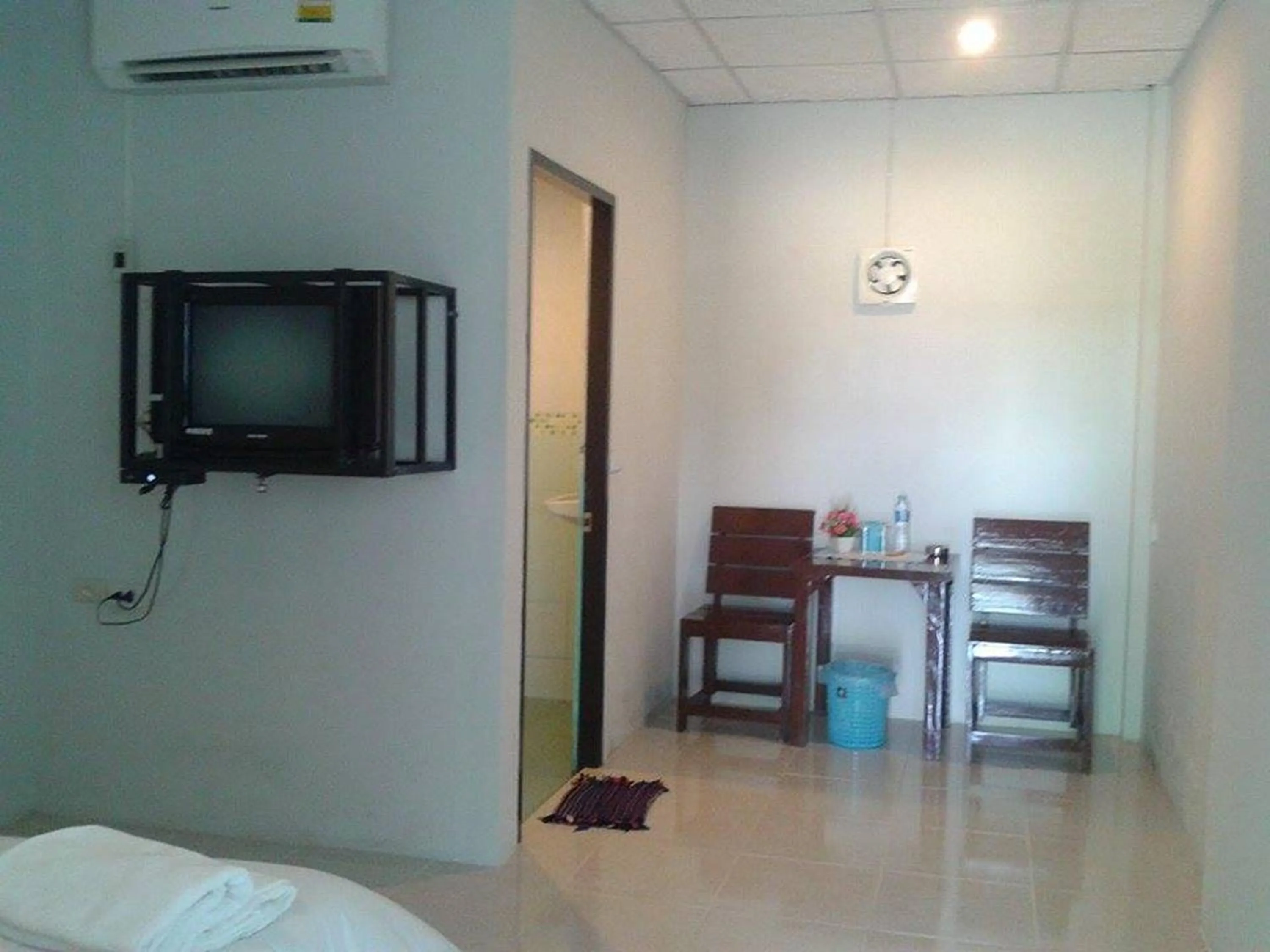 Seating area, Bed in Suksabai Raiwan and Pool Villa