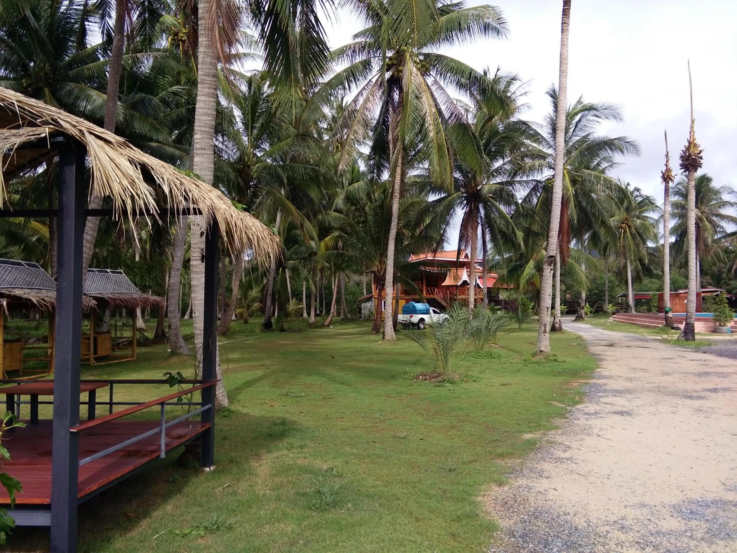 Garden view in The Ford SunSet Beach Resort