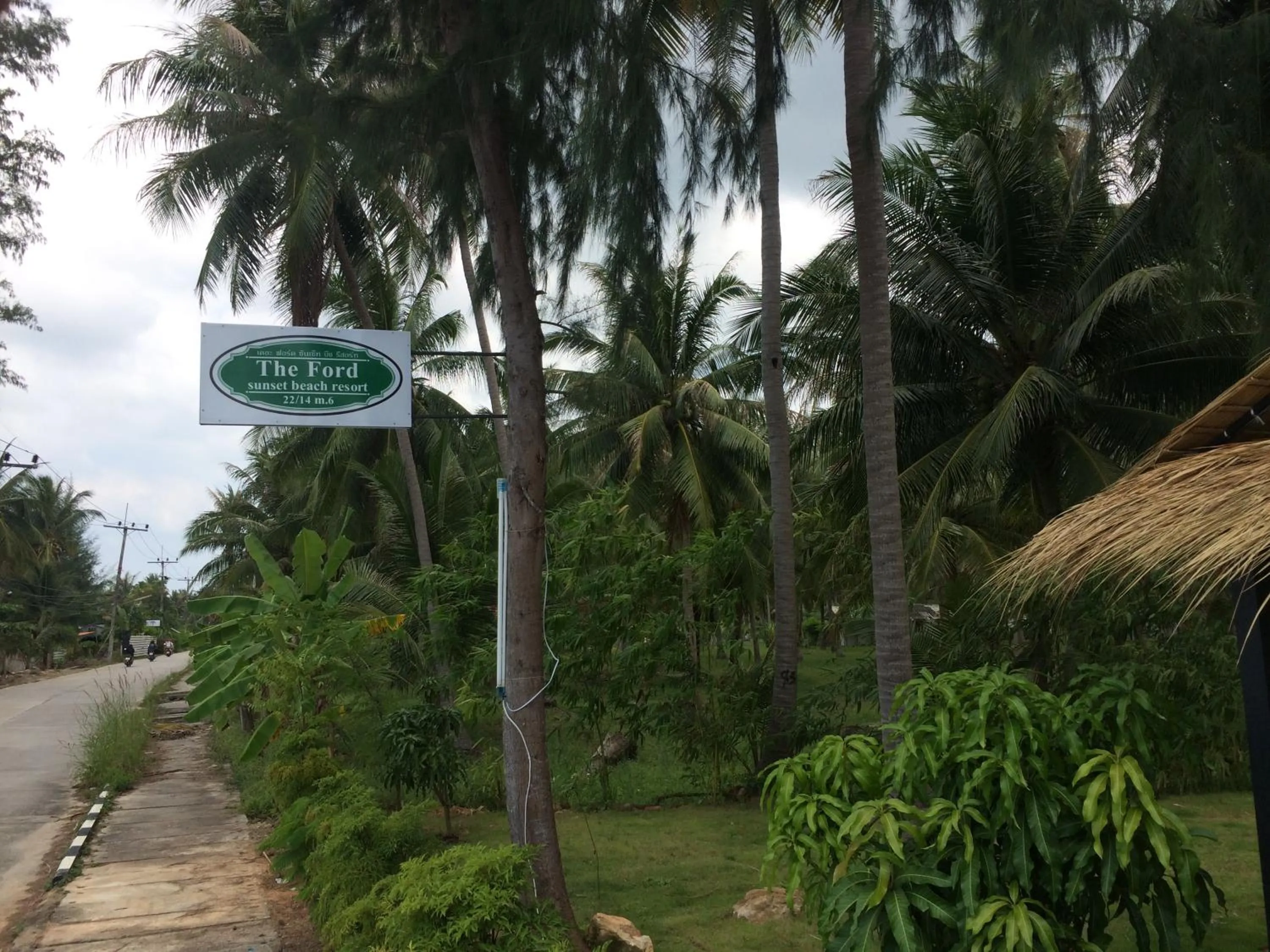 Facade/entrance in The Ford SunSet Beach Resort