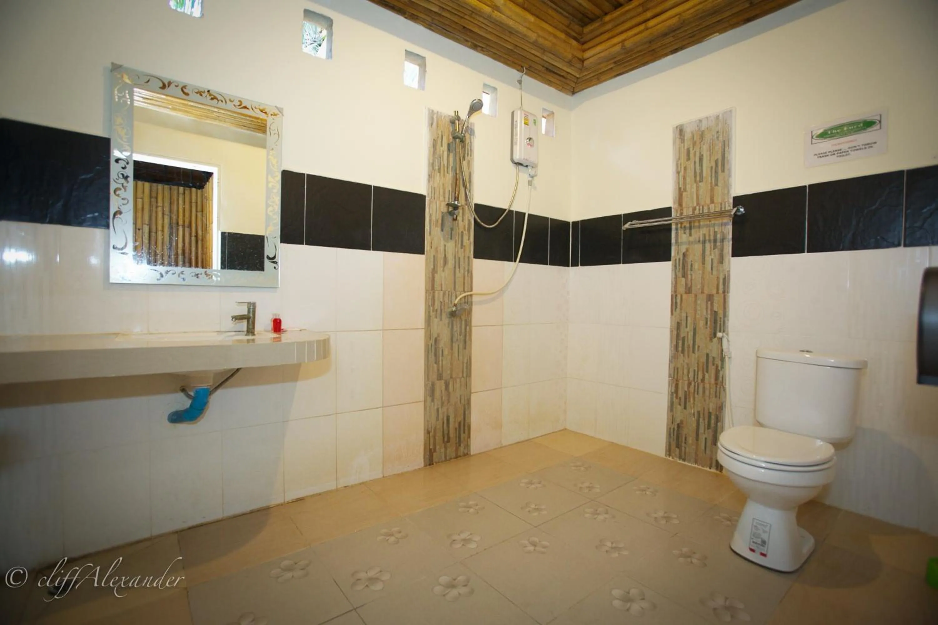 Shower in The Ford SunSet Beach Resort