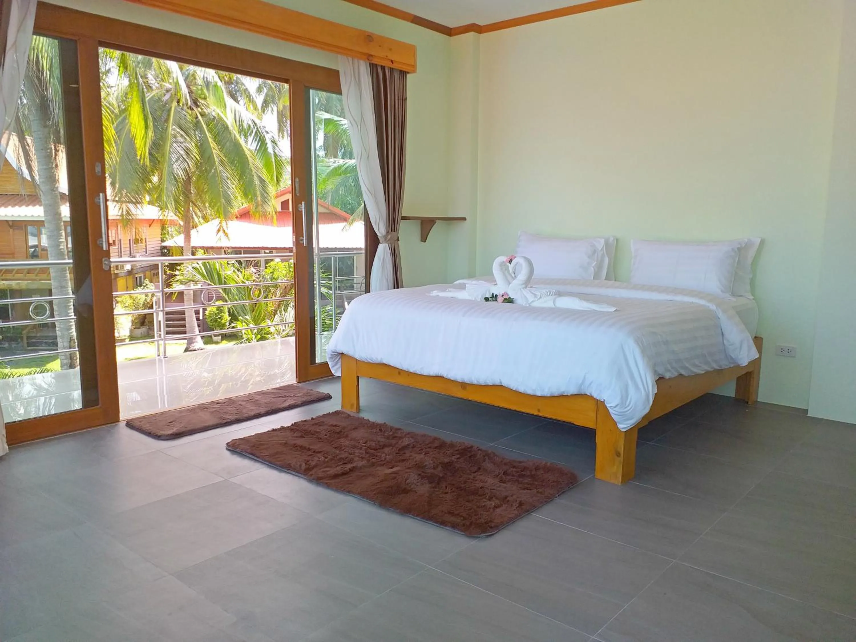 Bed in The Ford SunSet Beach Resort