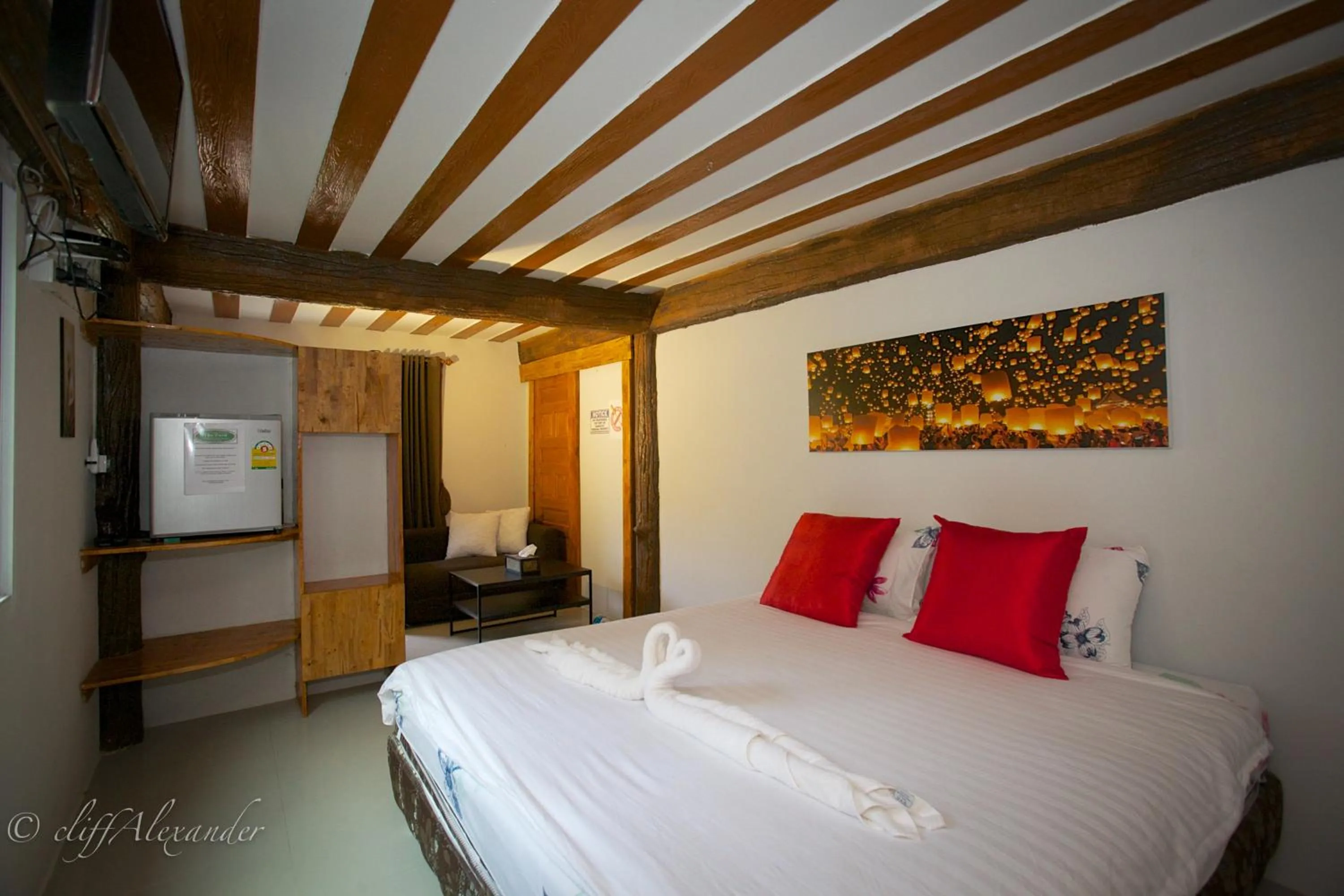 Bed in The Ford SunSet Beach Resort