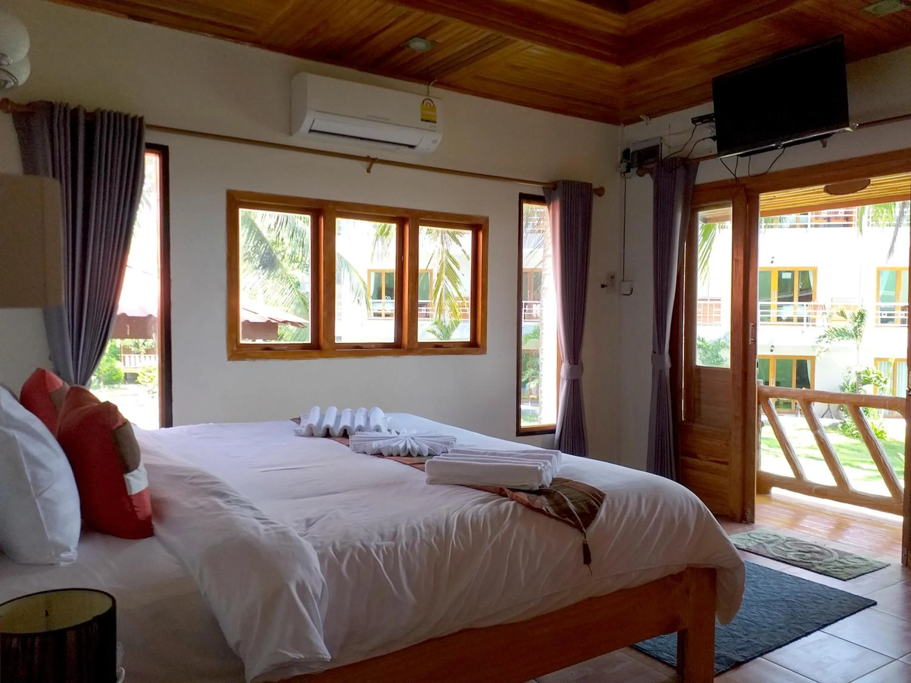 Bed in The Ford SunSet Beach Resort