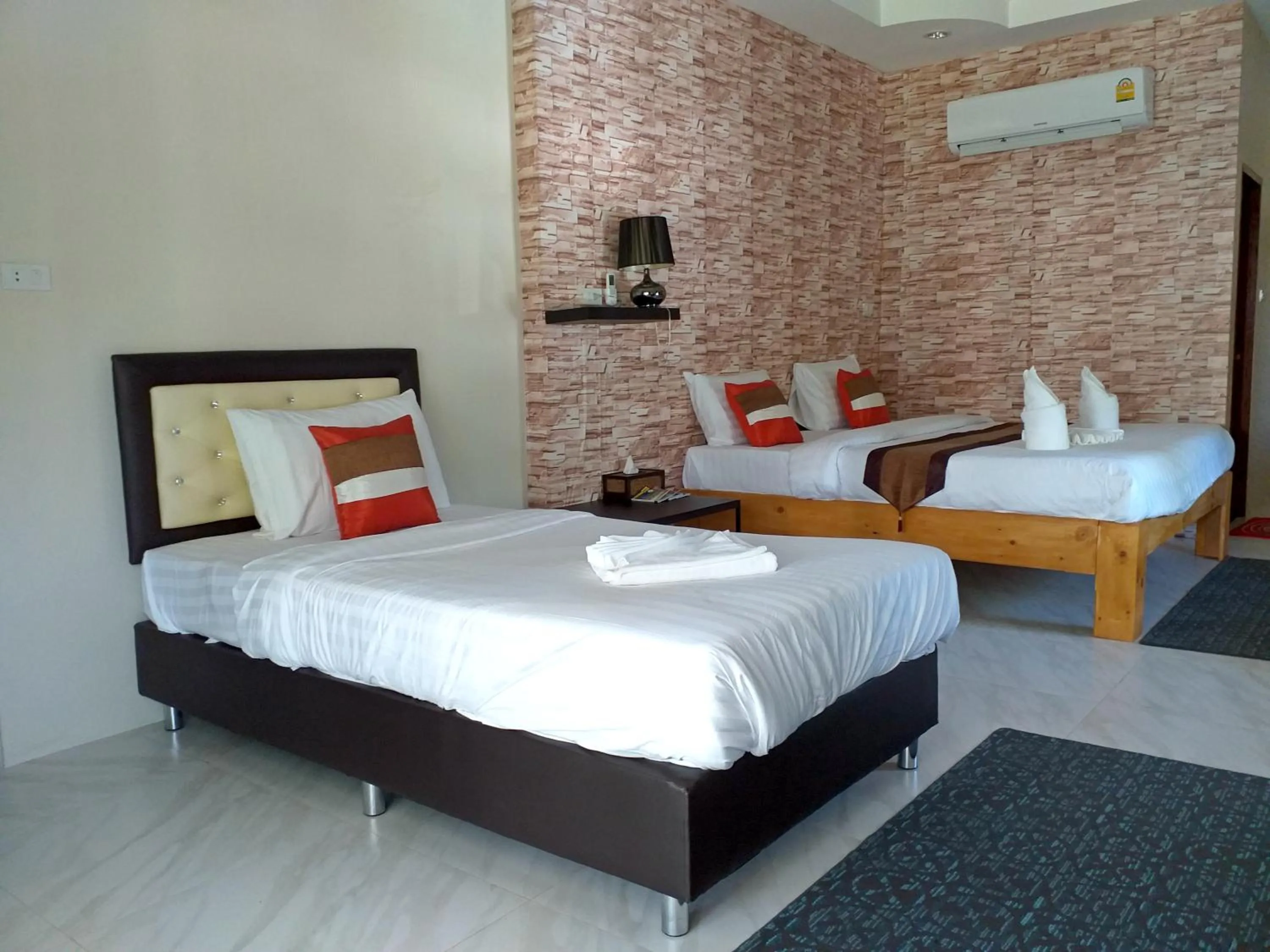 Bed in The Ford SunSet Beach Resort