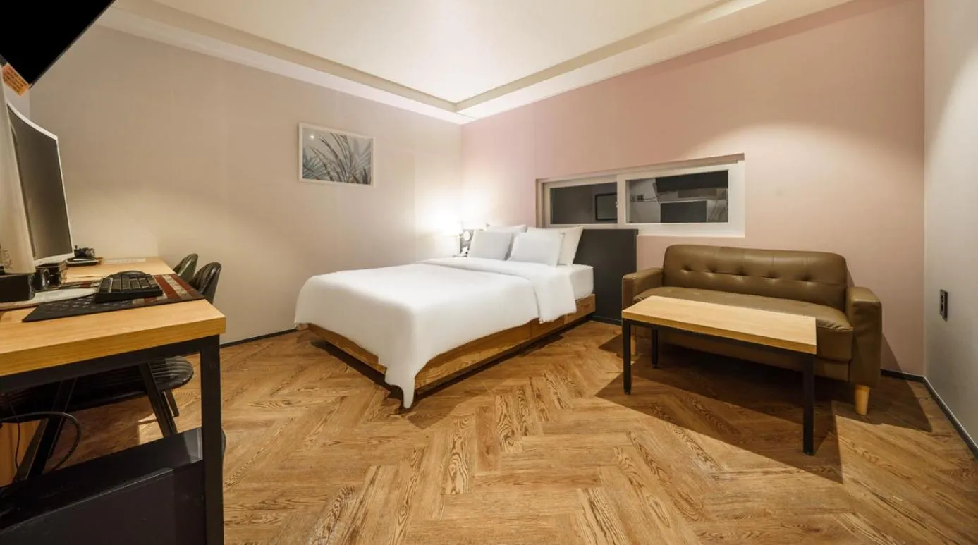 Bed in No25 Hotel Ansan