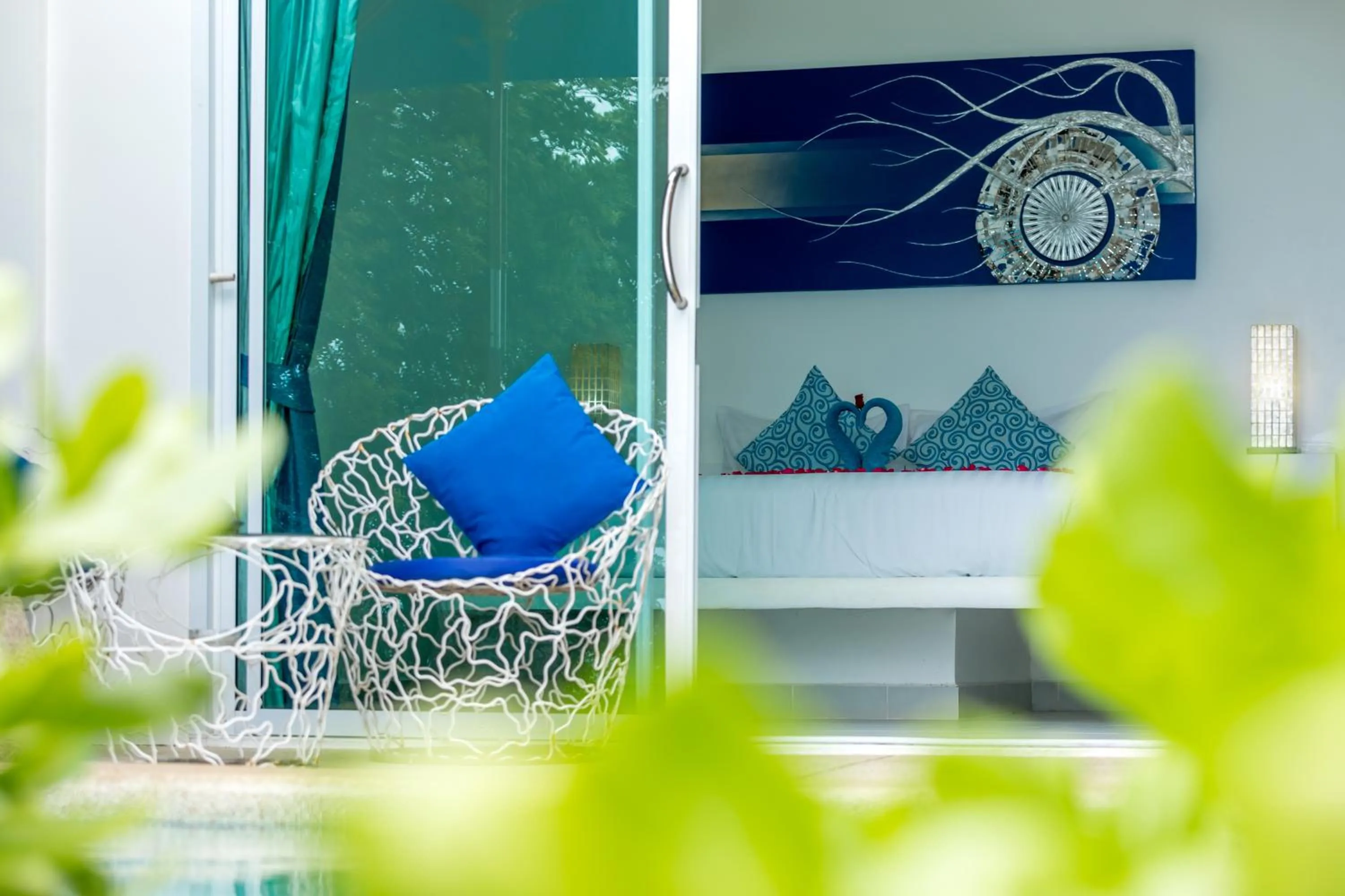 Decorative detail in La Perle Resort Koh Samui