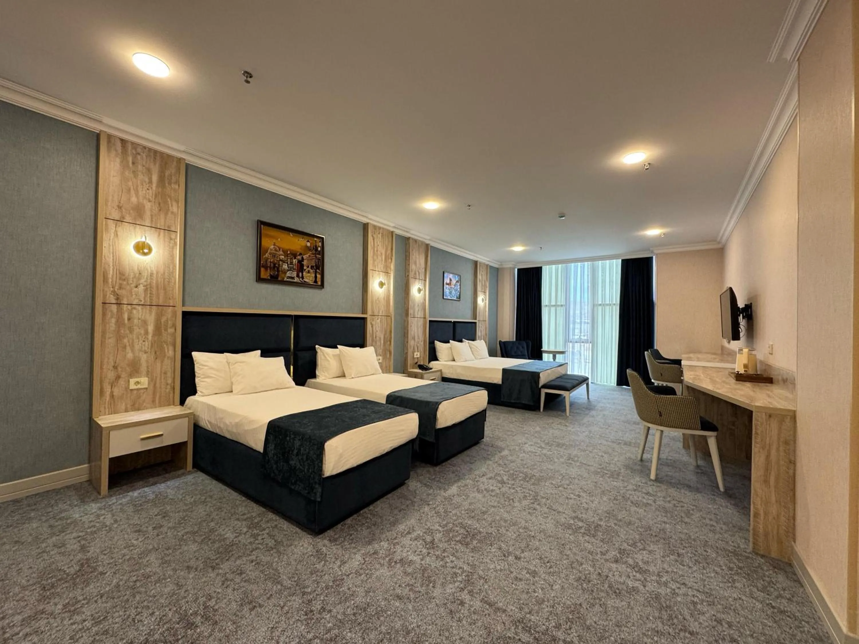 Photo of the whole room, Bed in Titanik Baku