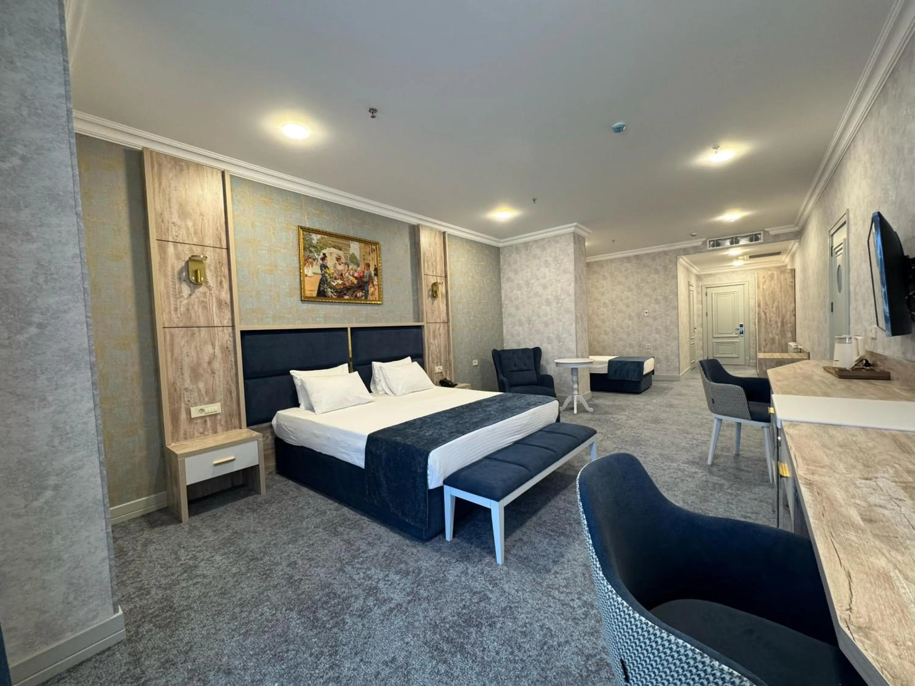 Photo of the whole room, Bed in Titanik Baku