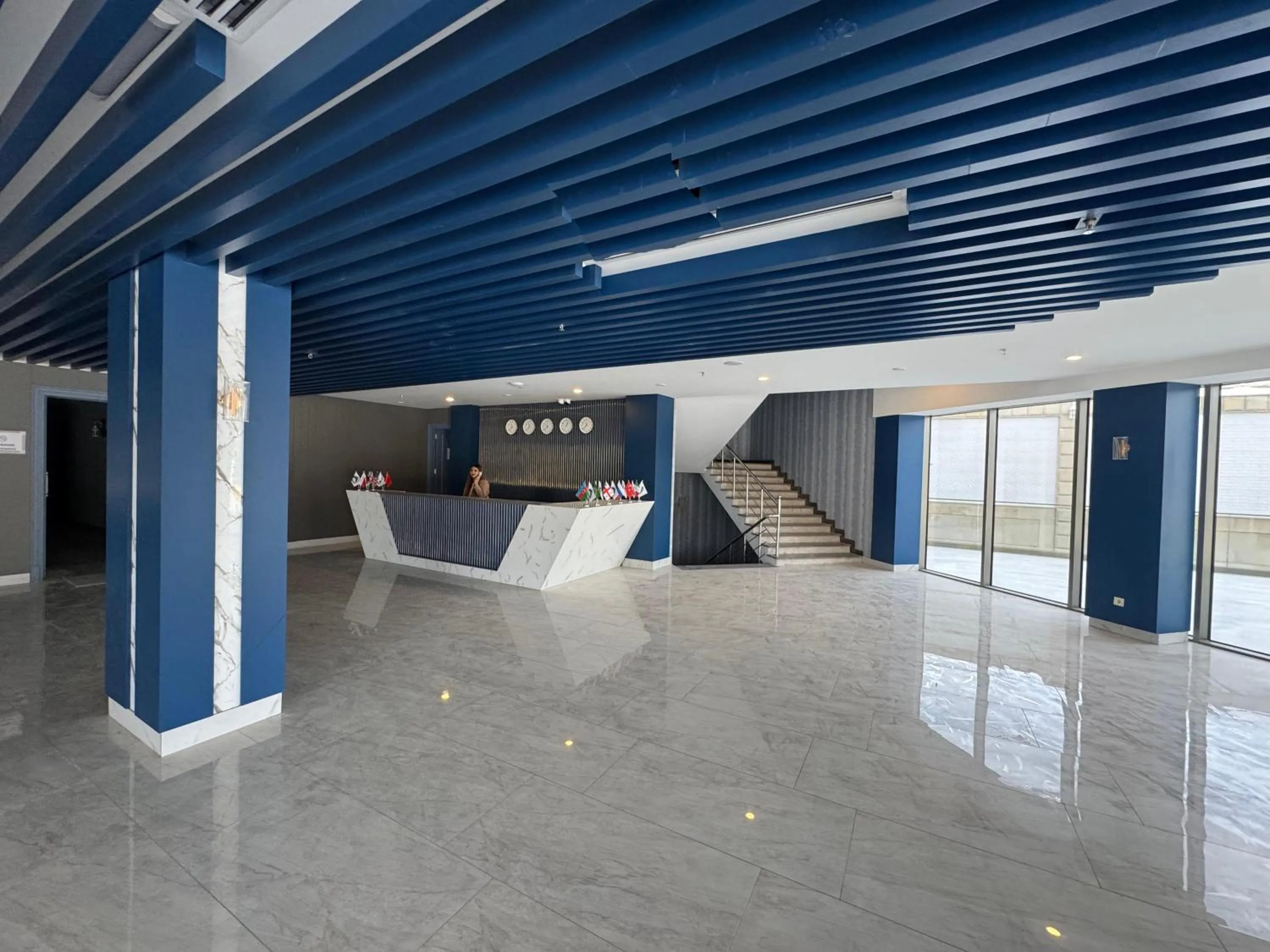 Lobby or reception in Titanik Baku