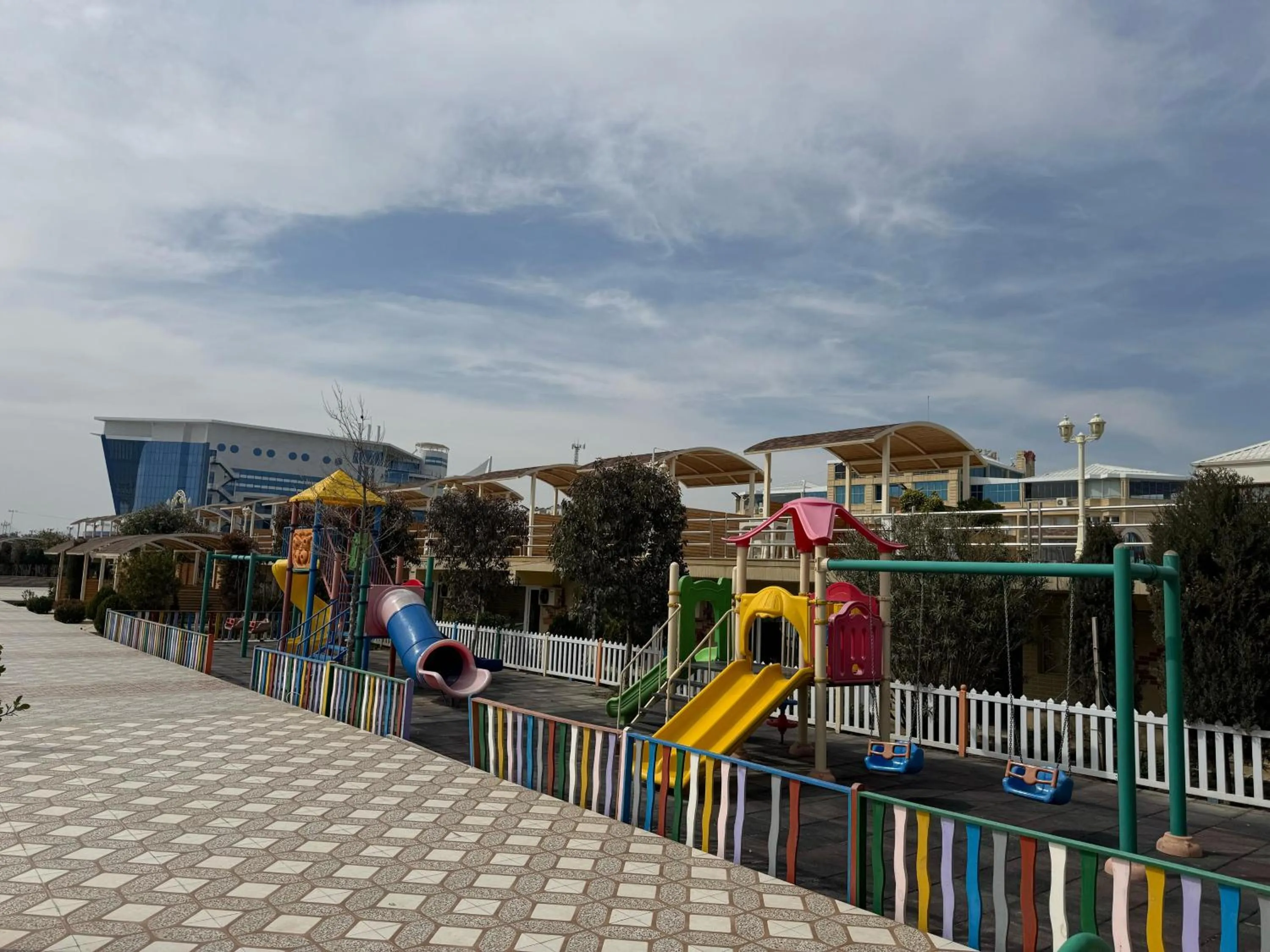 Children play ground in Titanik Baku
