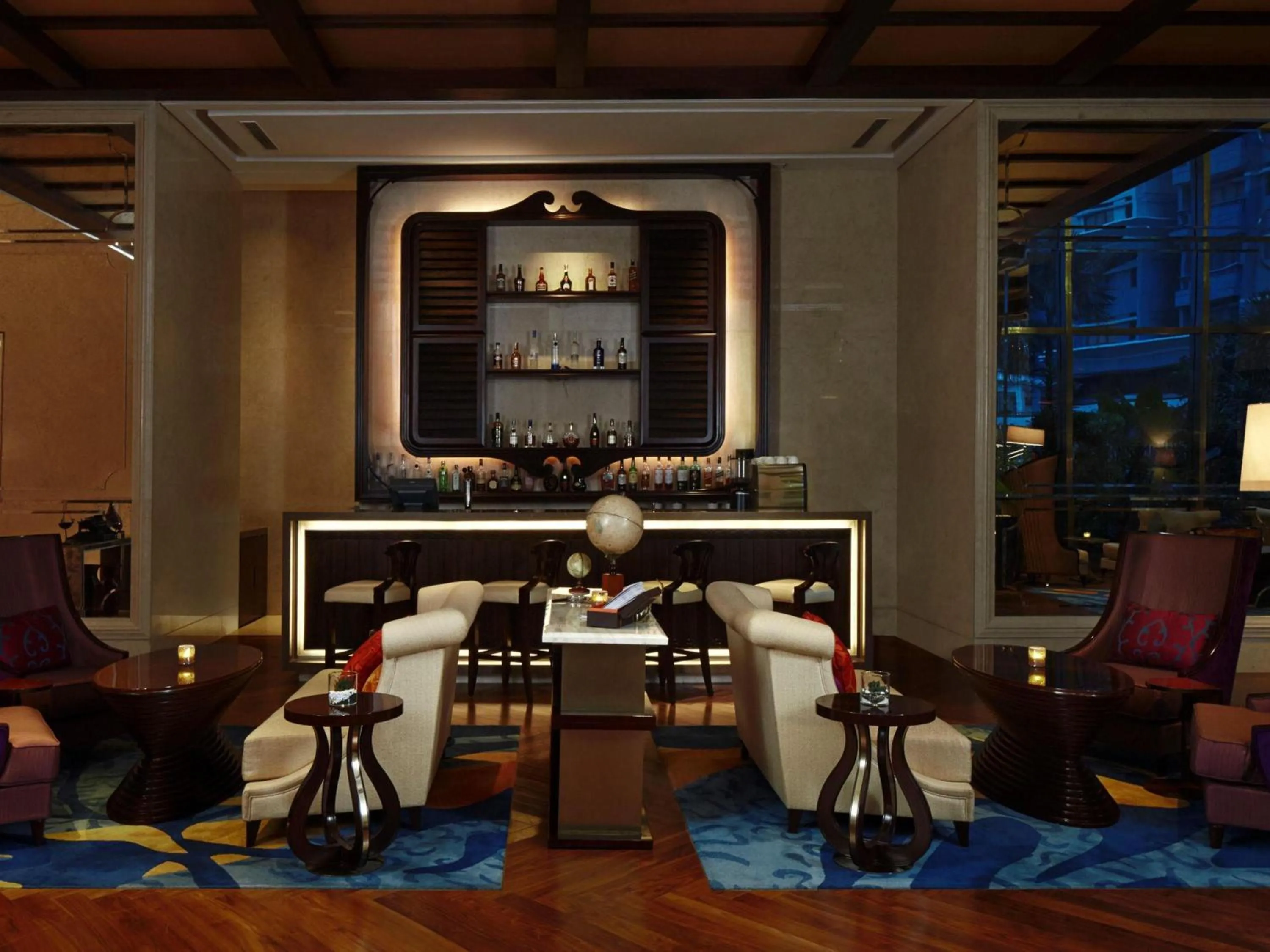 Lounge or bar in Raffles Jakarta