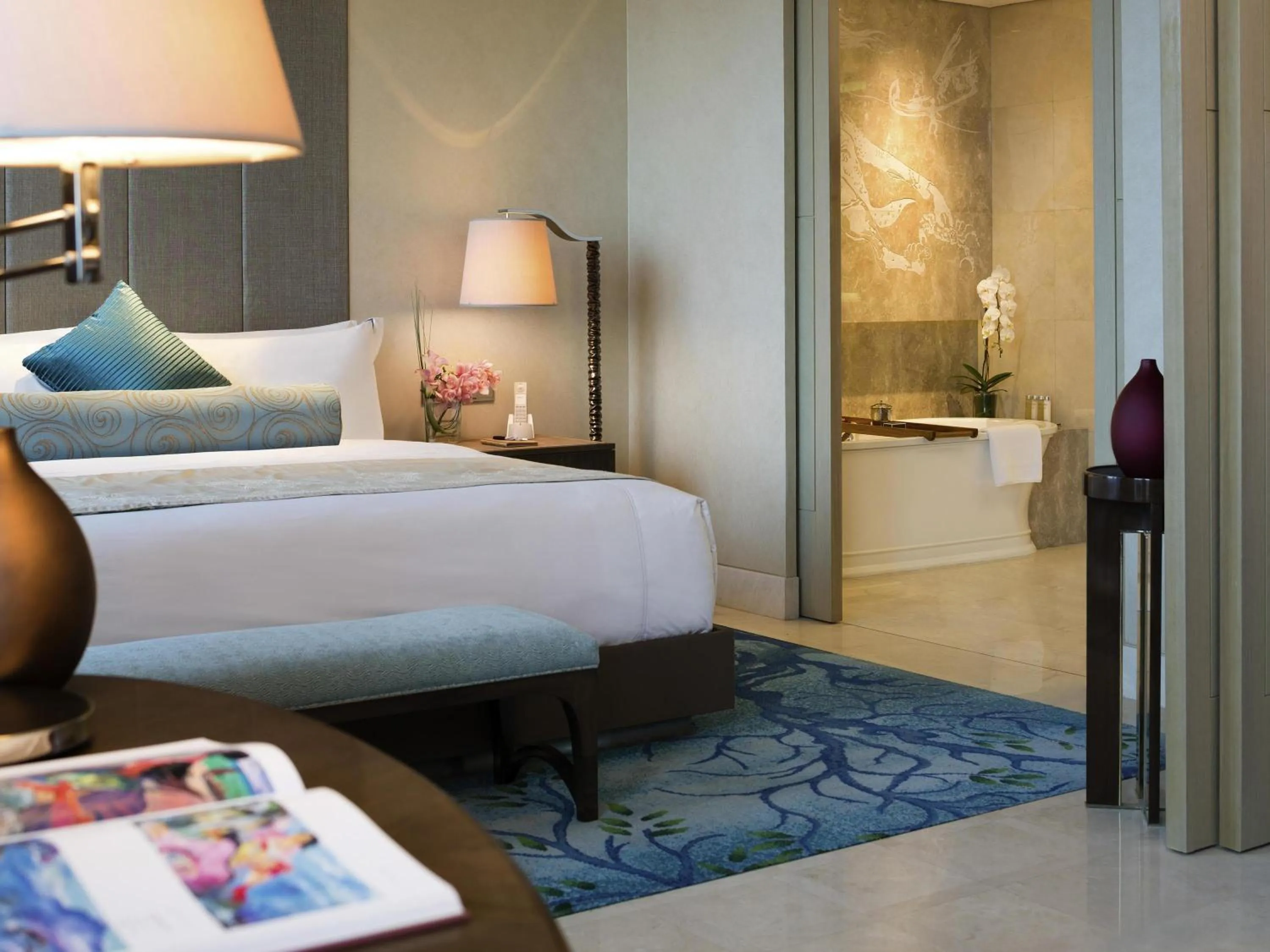 Bedroom, Bed in Raffles Jakarta