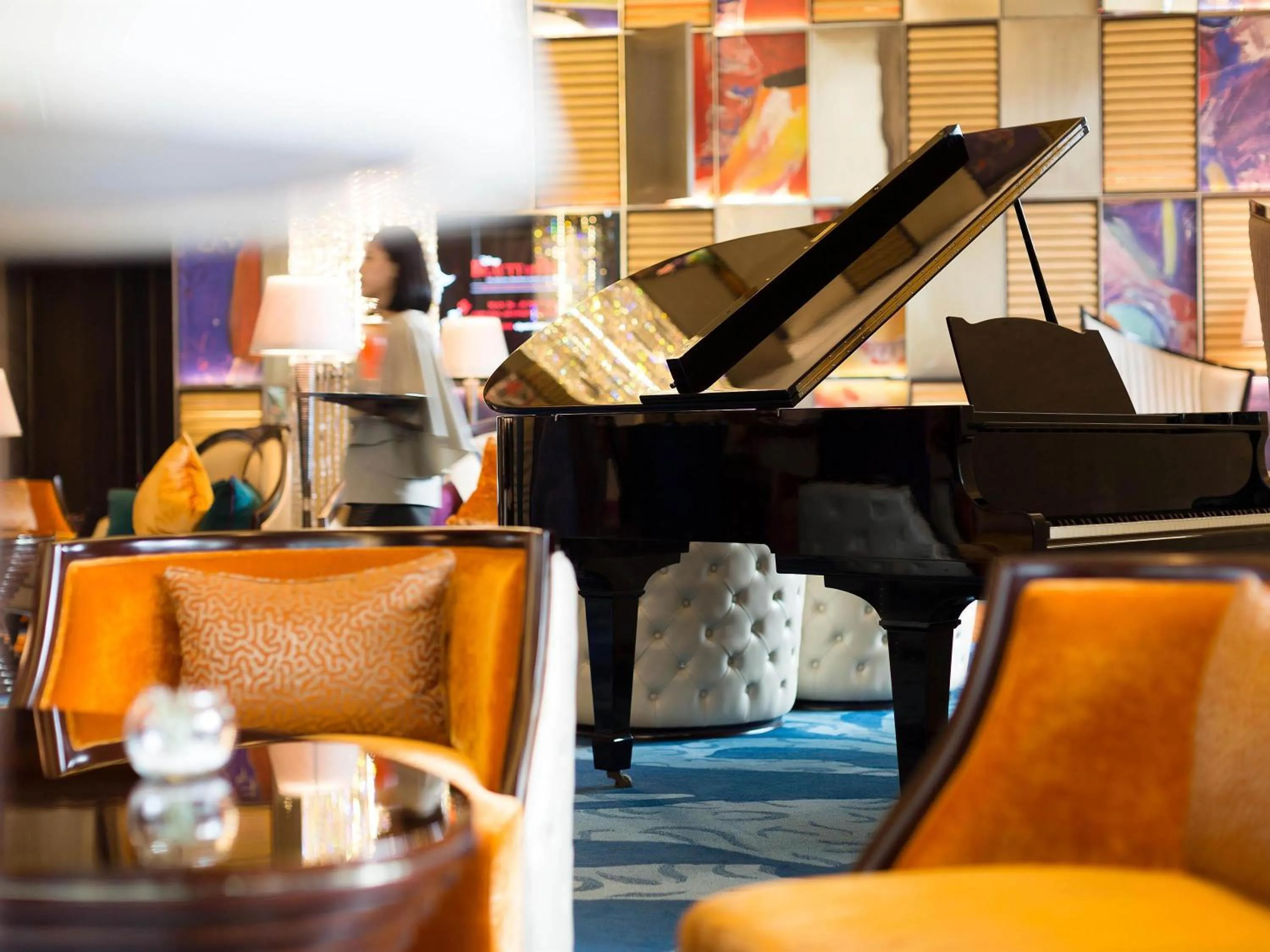 Lounge or bar in Raffles Jakarta