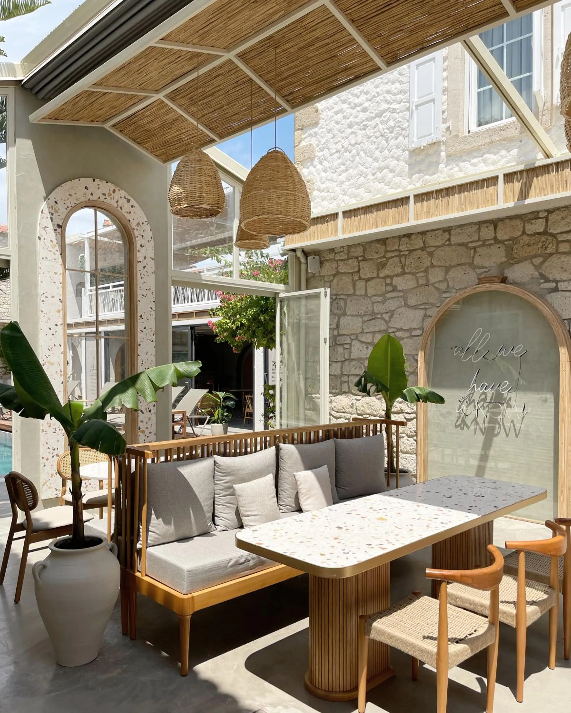 Balcony/Terrace in Monk Alaçatı