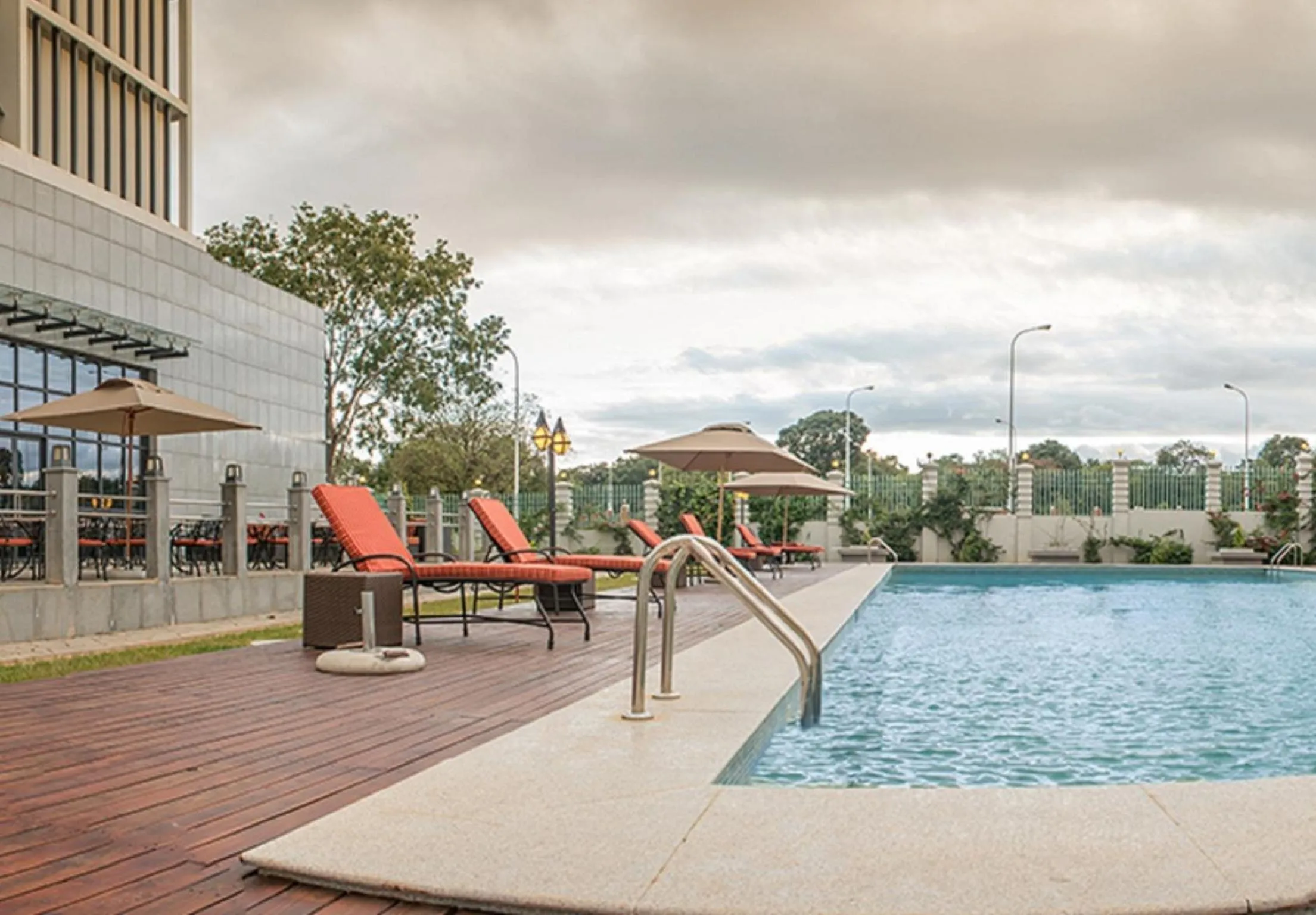 On site in President Hotel at Umodzi Park